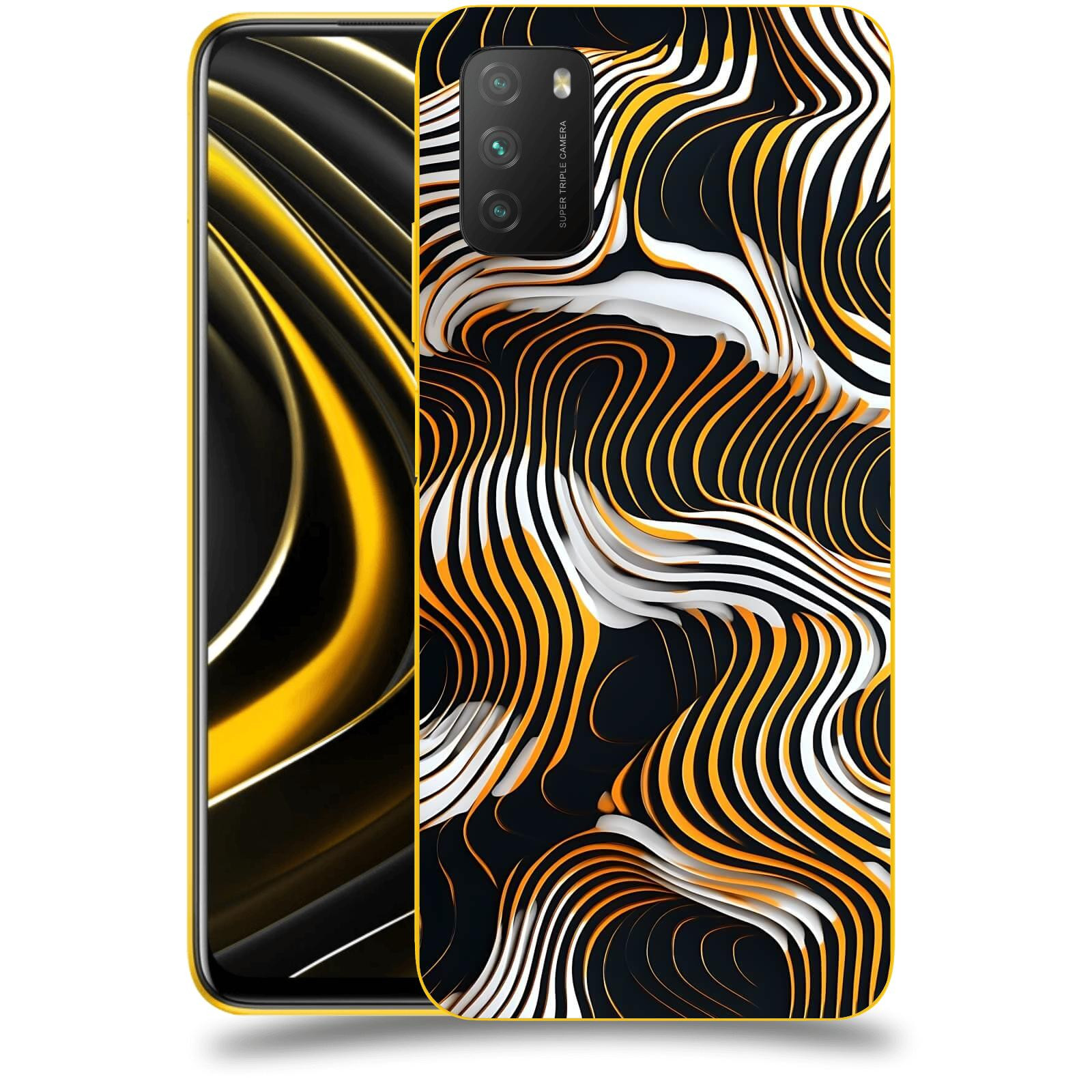 ACOVER Kryt na mobil Xiaomi Poco M3 - Dynamická hloubka