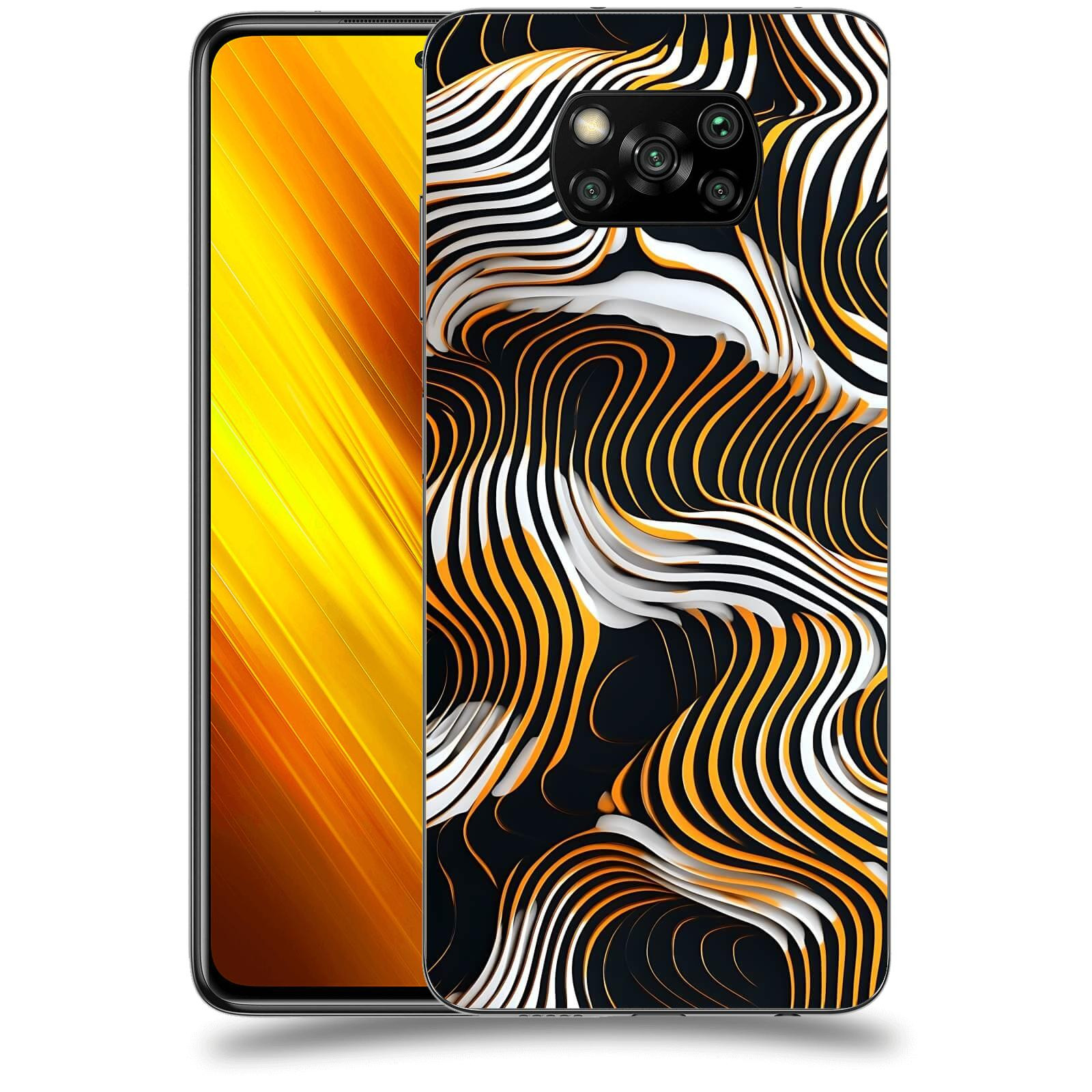 ACOVER Kryt na mobil Xiaomi Poco X3 - Dynamická hloubka