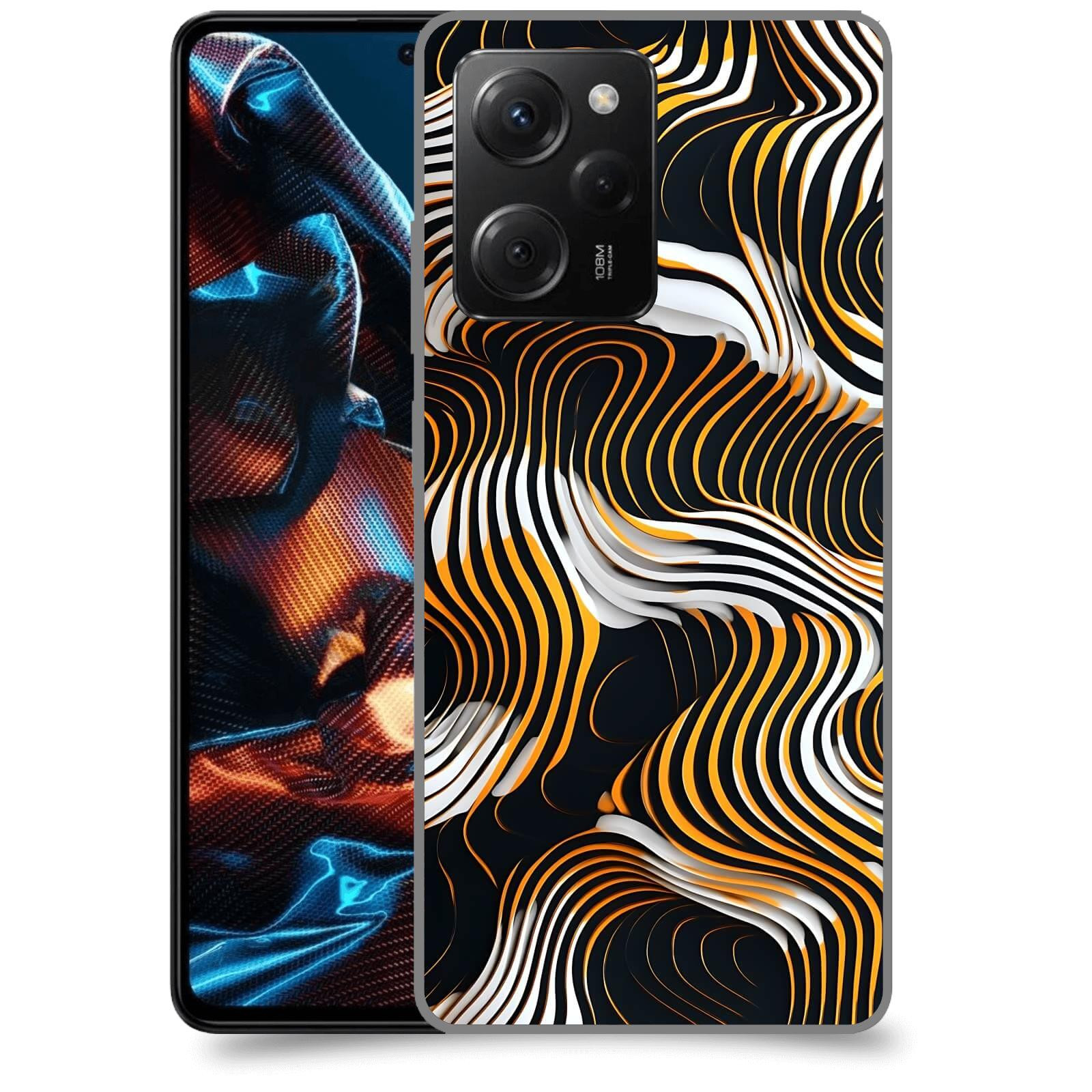 ACOVER Kryt na mobil Xiaomi Poco X5 Pro - Dynamická hloubka