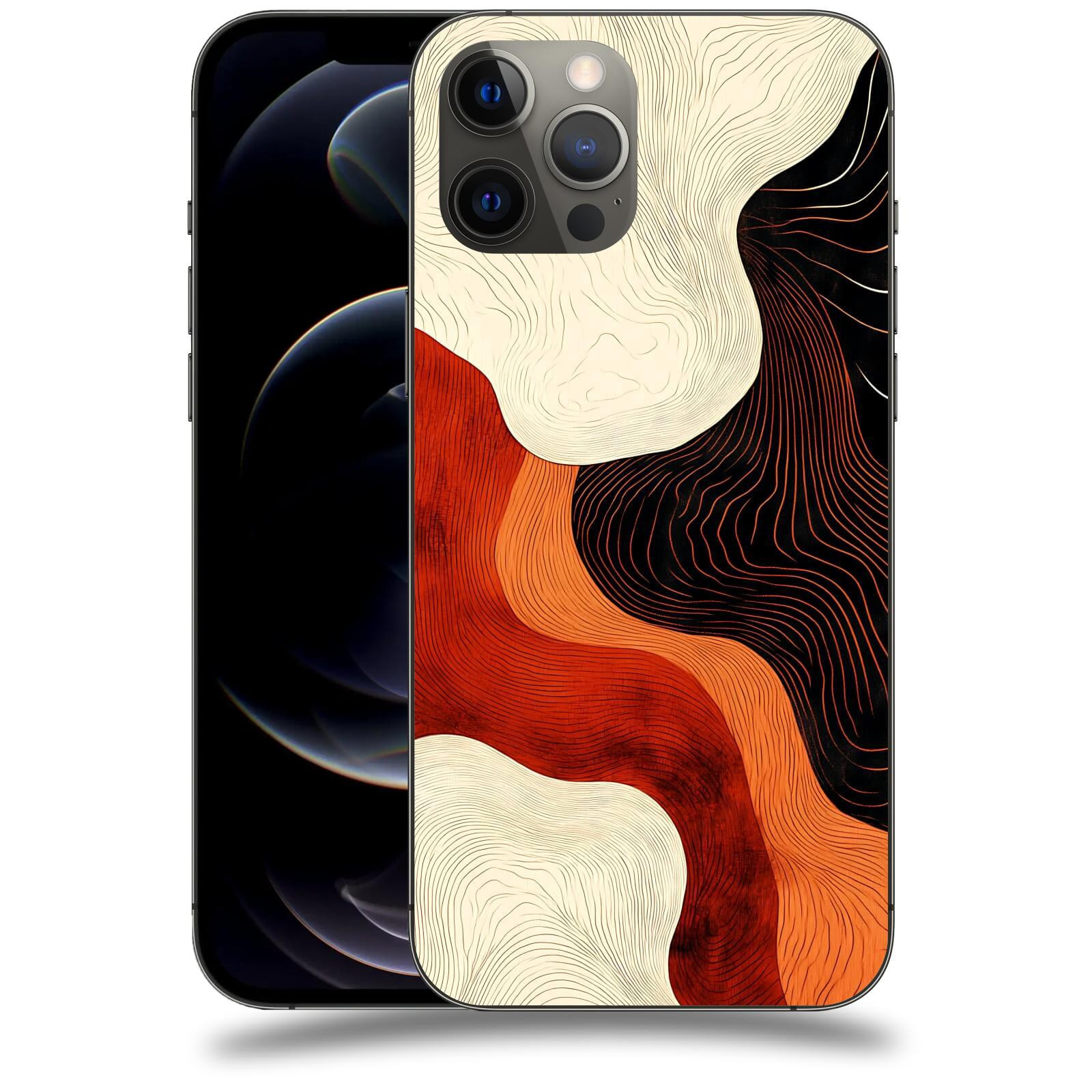 ACOVER Kryt na mobil Apple iPhone 12 Pro Max - Dřevěná harmonie