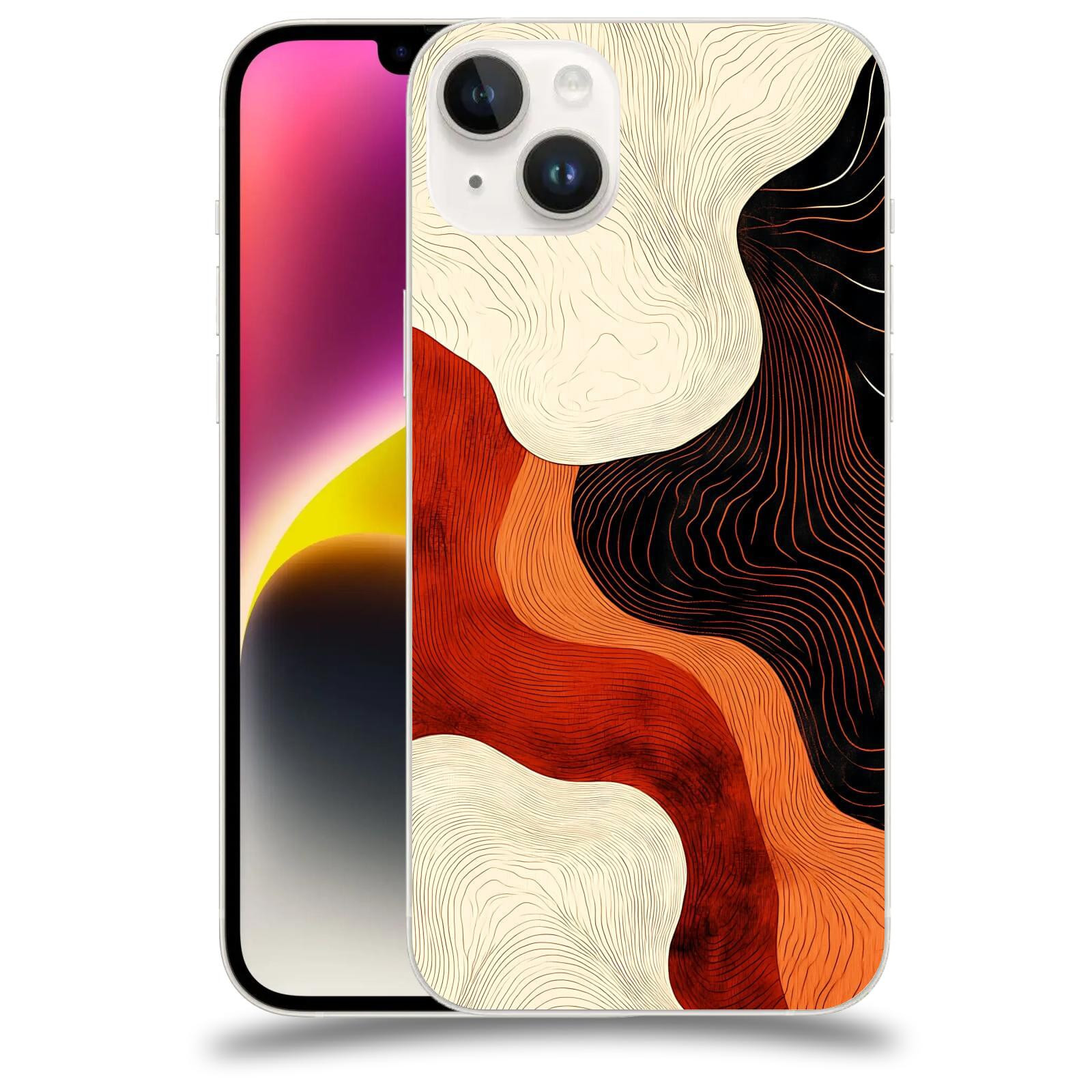 ACOVER Kryt na mobil Apple iPhone 14 Plus - Dřevěná harmonie