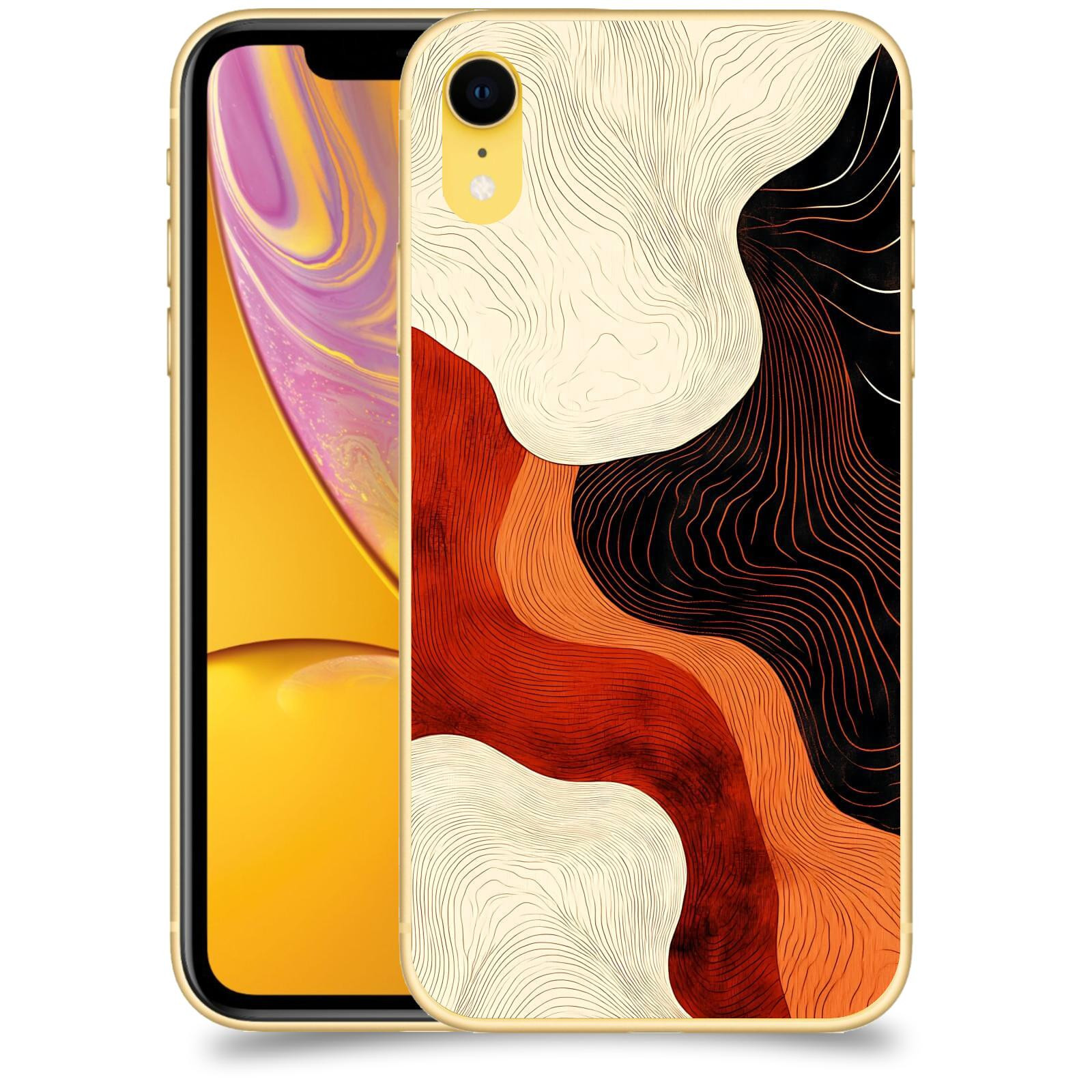 ACOVER Kryt na mobil Apple iPhone XR - Dřevěná harmonie