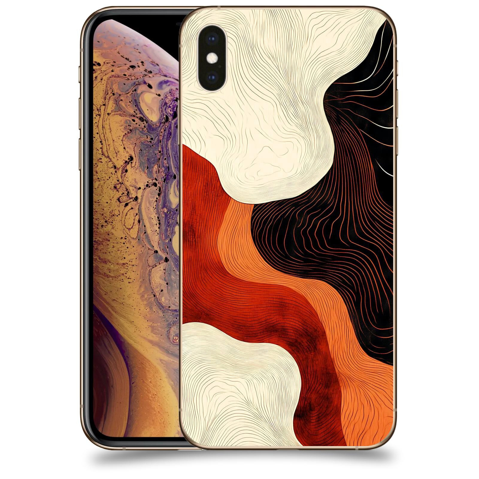 ACOVER Kryt na mobil Apple iPhone XS Max - Dřevěná harmonie