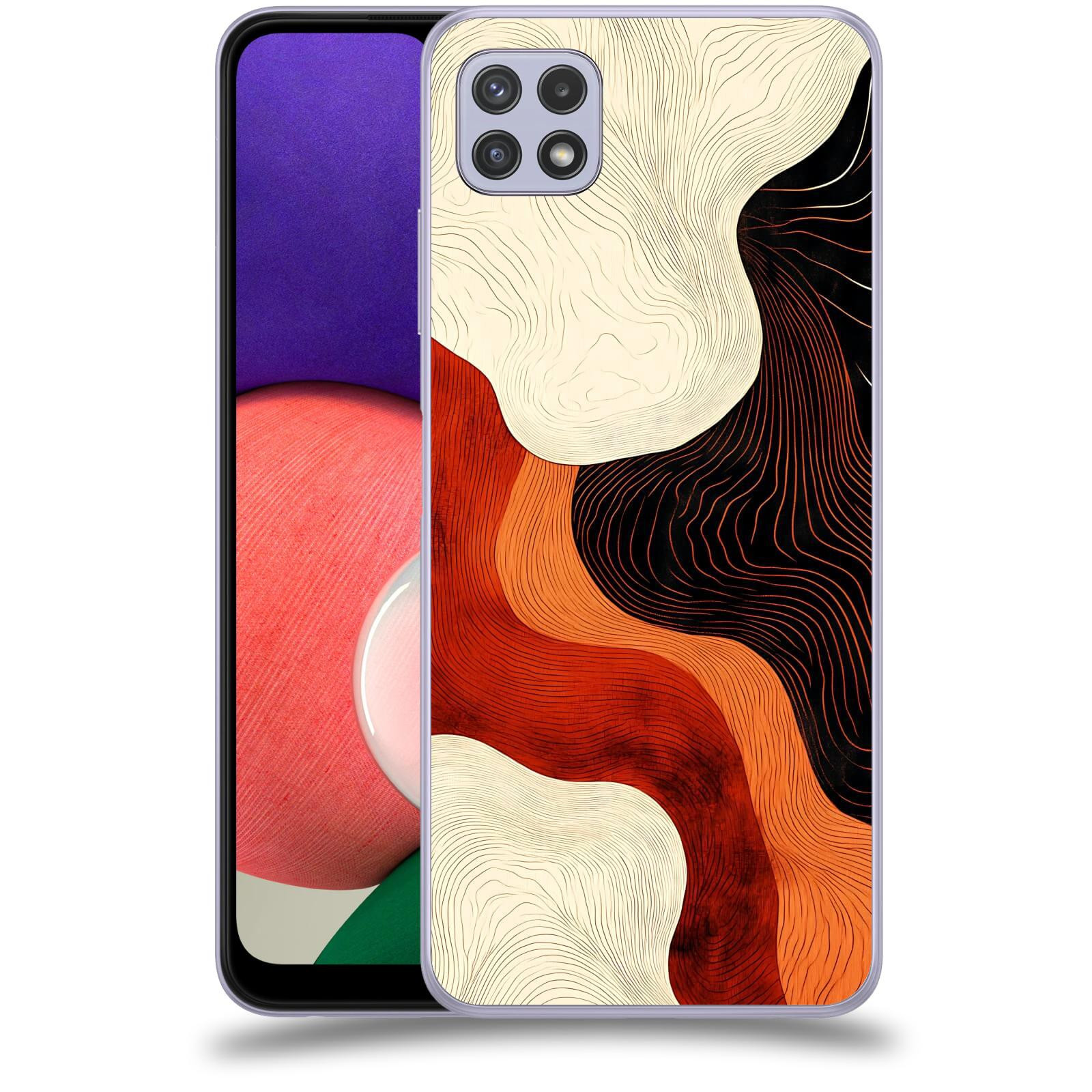ACOVER Kryt na mobil Samsung Galaxy A22 5G A226B - Dřevěná harmonie