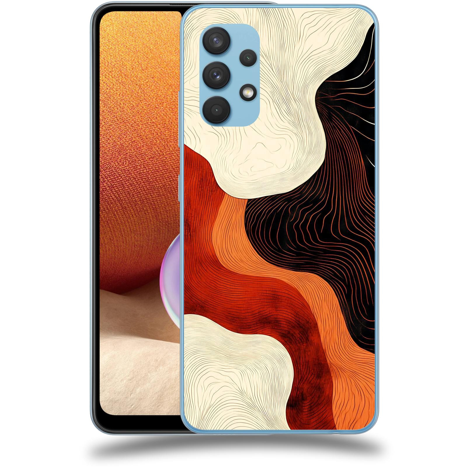 ACOVER Kryt na mobil Samsung Galaxy A32 4G SM-A325F - Dřevěná harmonie