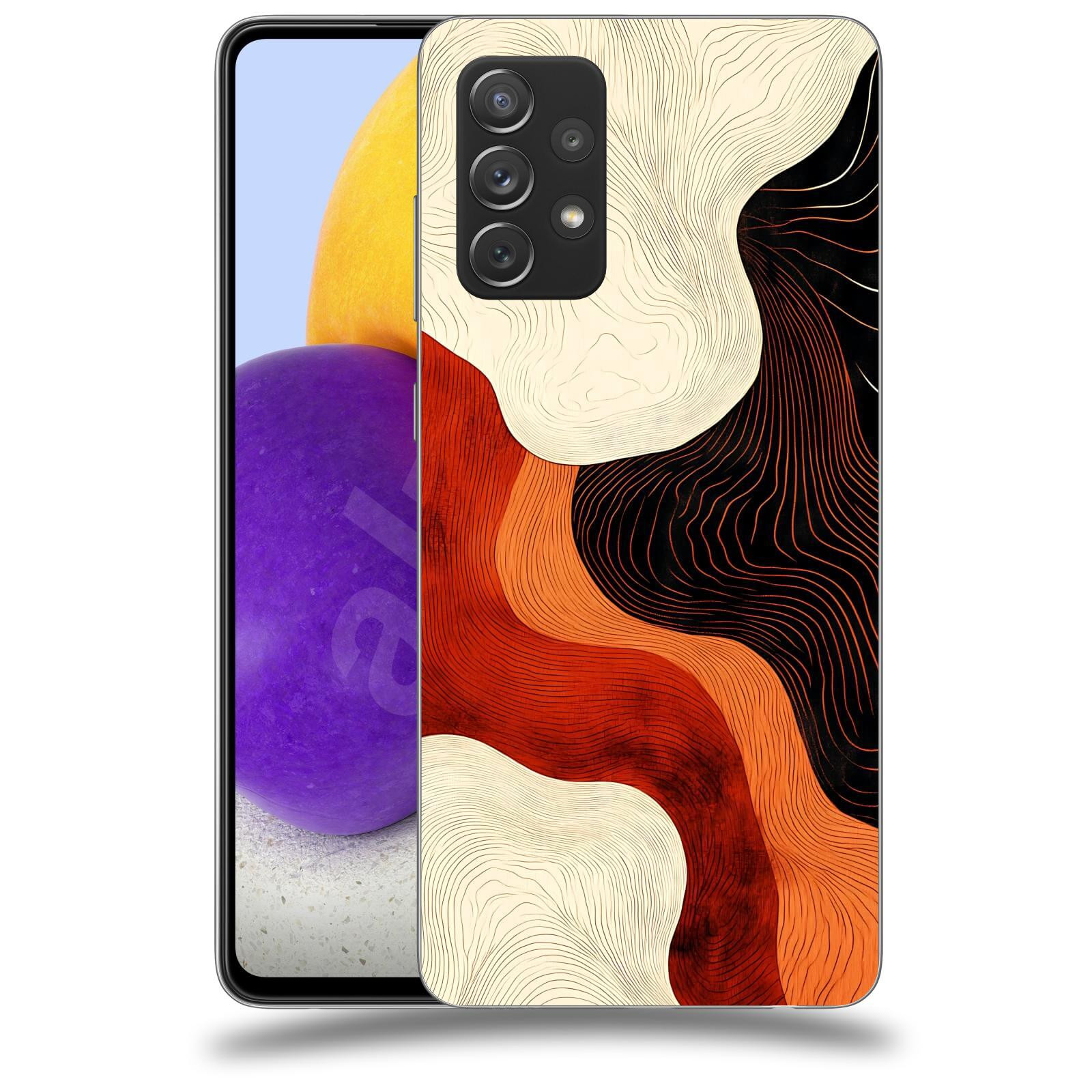 ACOVER Kryt na mobil Samsung Galaxy A73 5G - Dřevěná harmonie