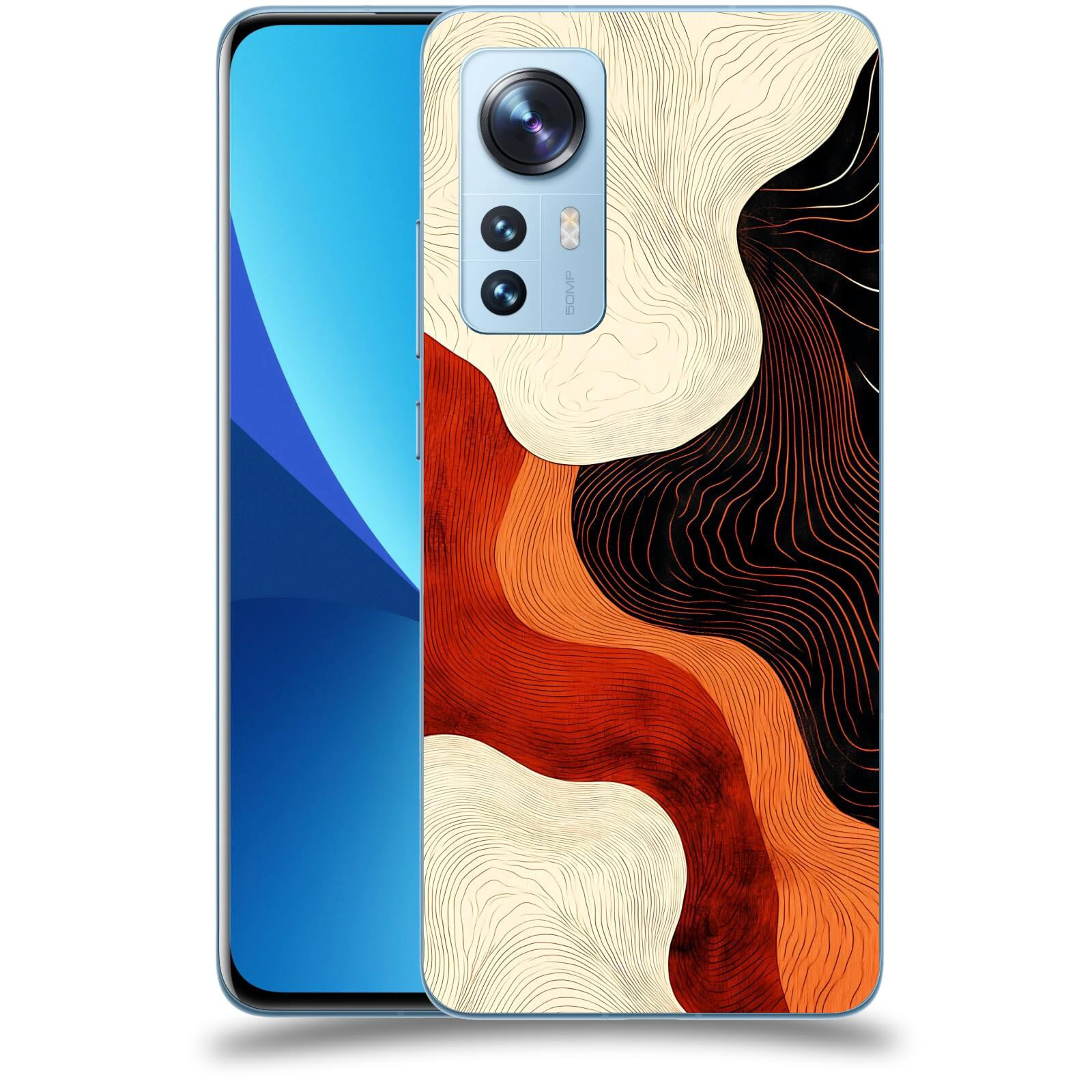 ACOVER Kryt na mobil Xiaomi 12 - Dřevěná harmonie