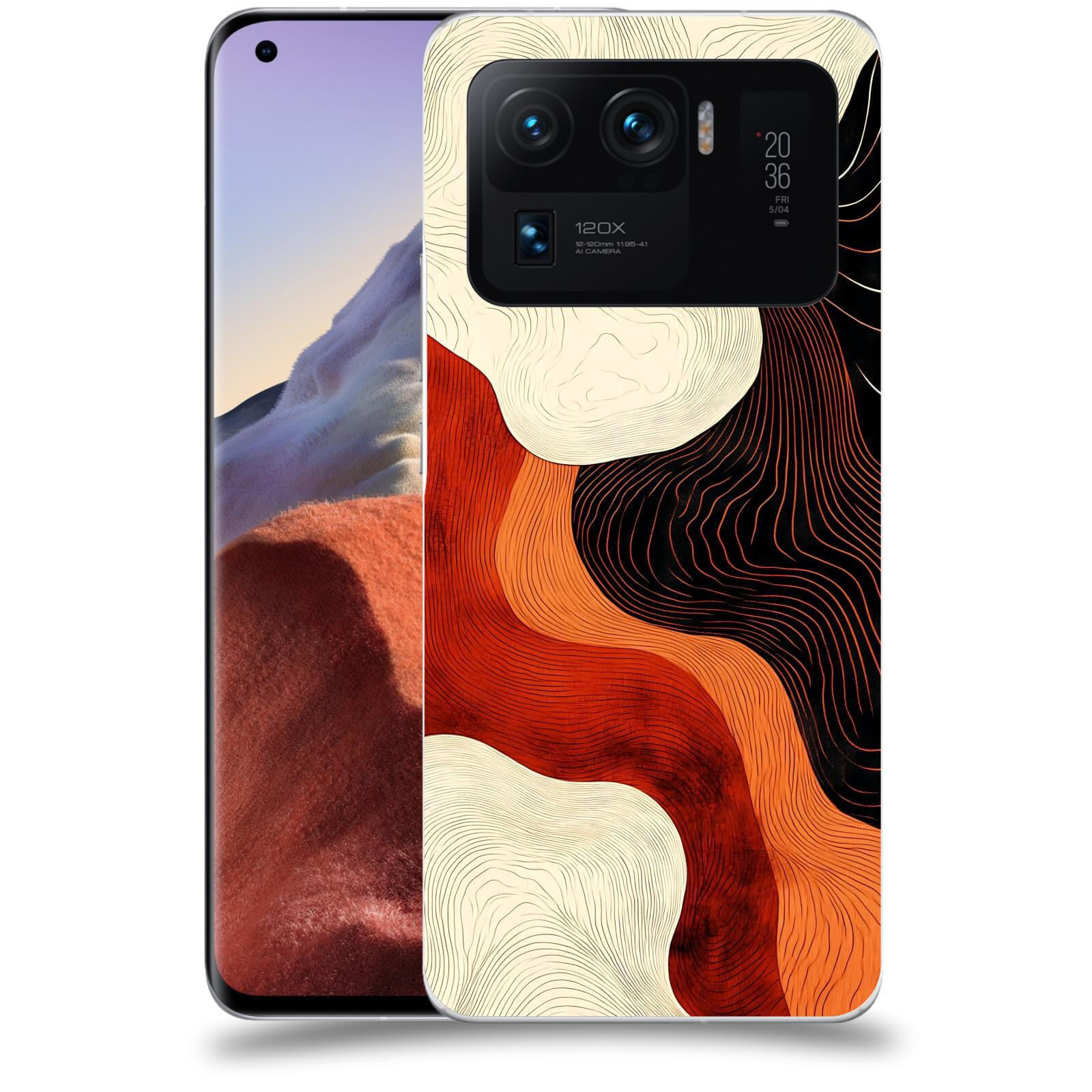ACOVER Kryt na mobil Xiaomi Mi 11 Ultra - Dřevěná harmonie