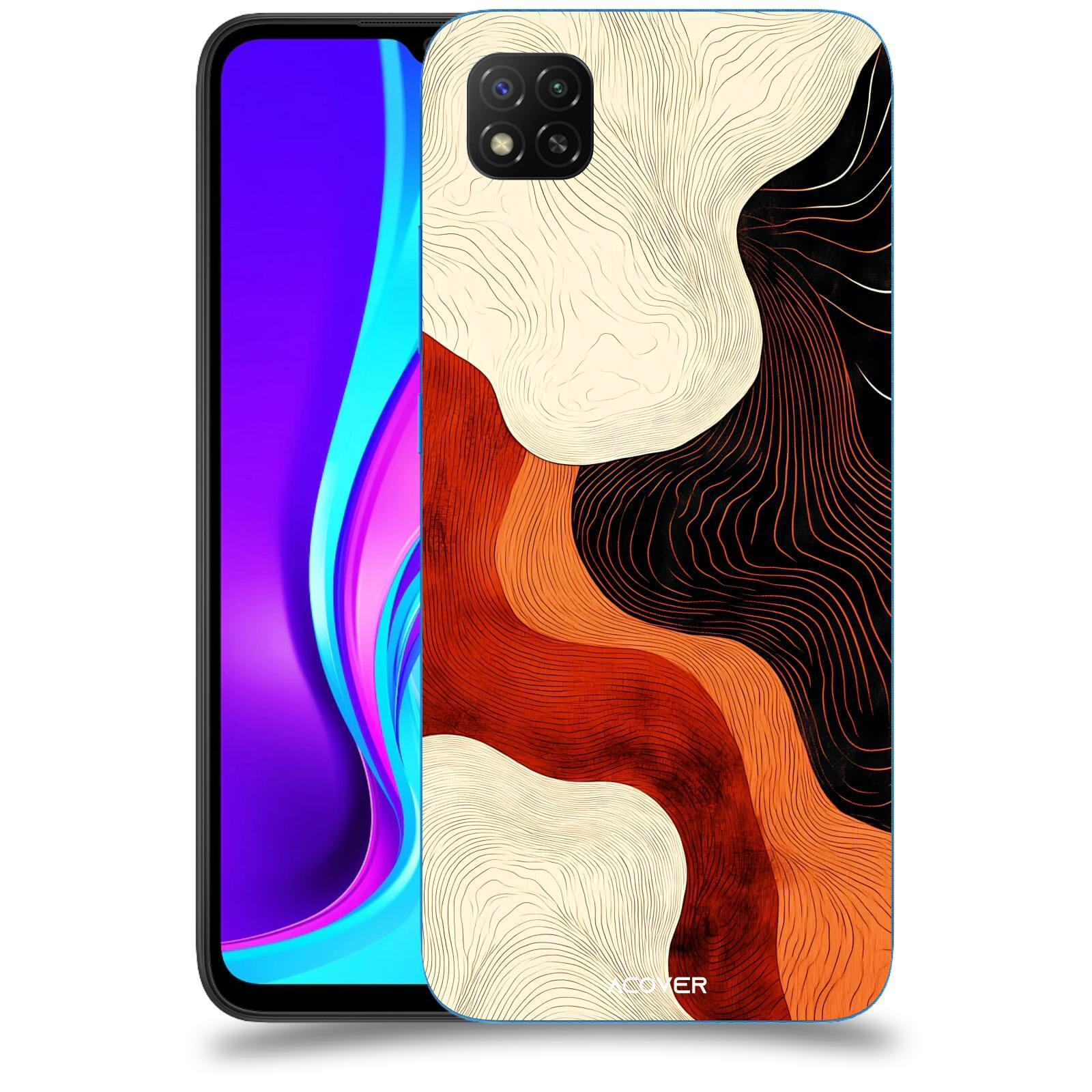 ACOVER Kryt na mobil Xiaomi Redmi 9C - Dřevěná harmonie