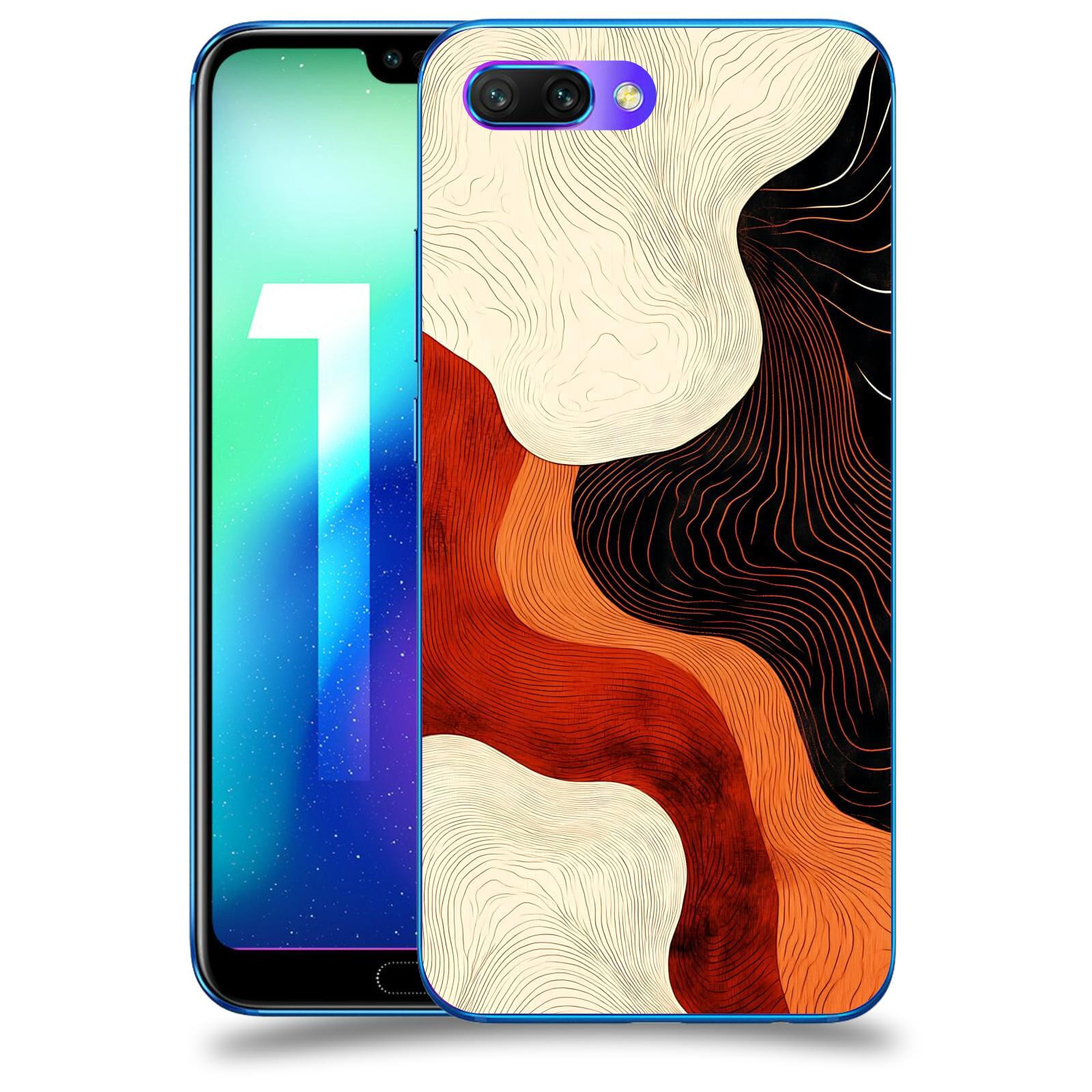 ACOVER Kryt na mobil Honor 10 - Dřevěná harmonie