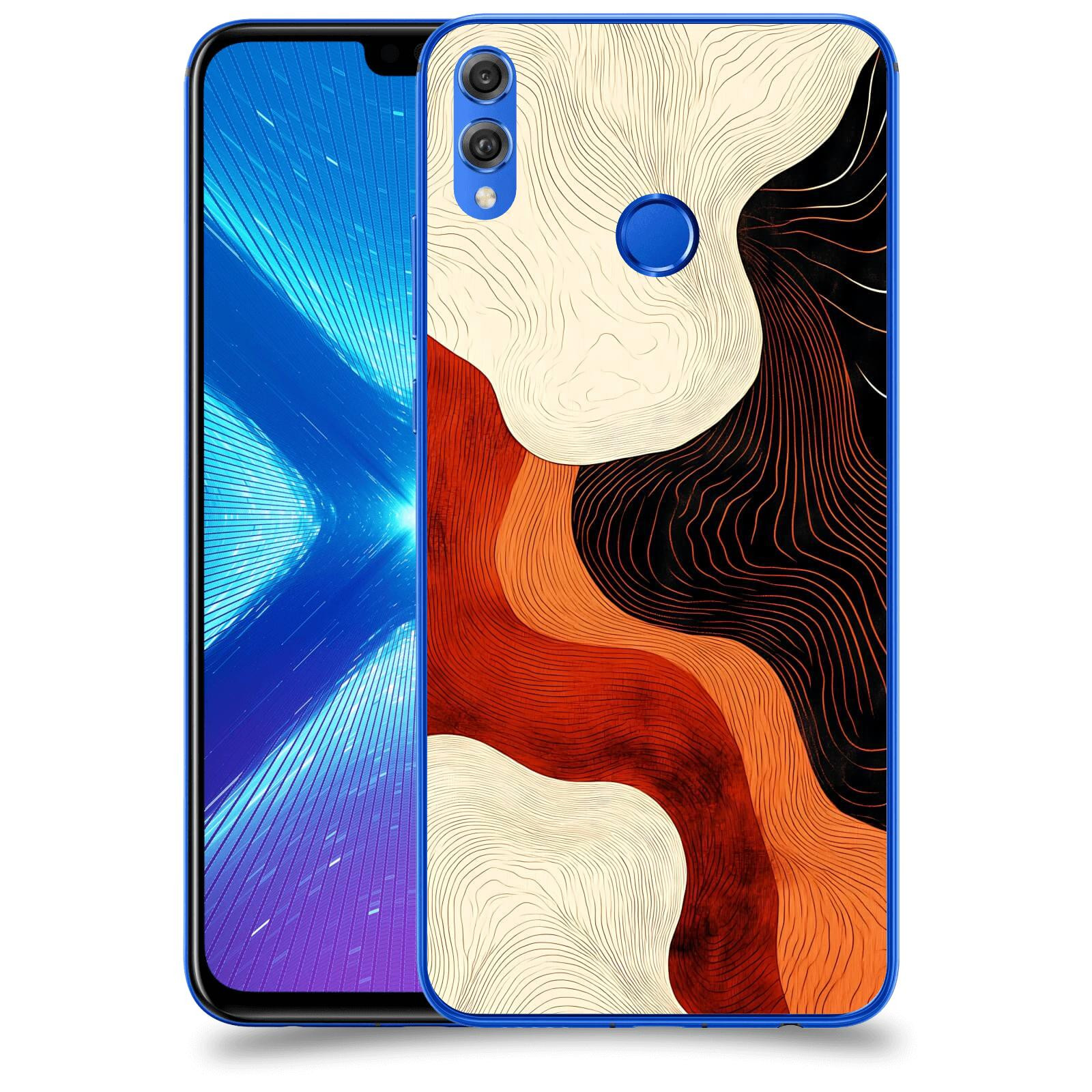ACOVER Kryt na mobil Honor 8X - Dřevěná harmonie