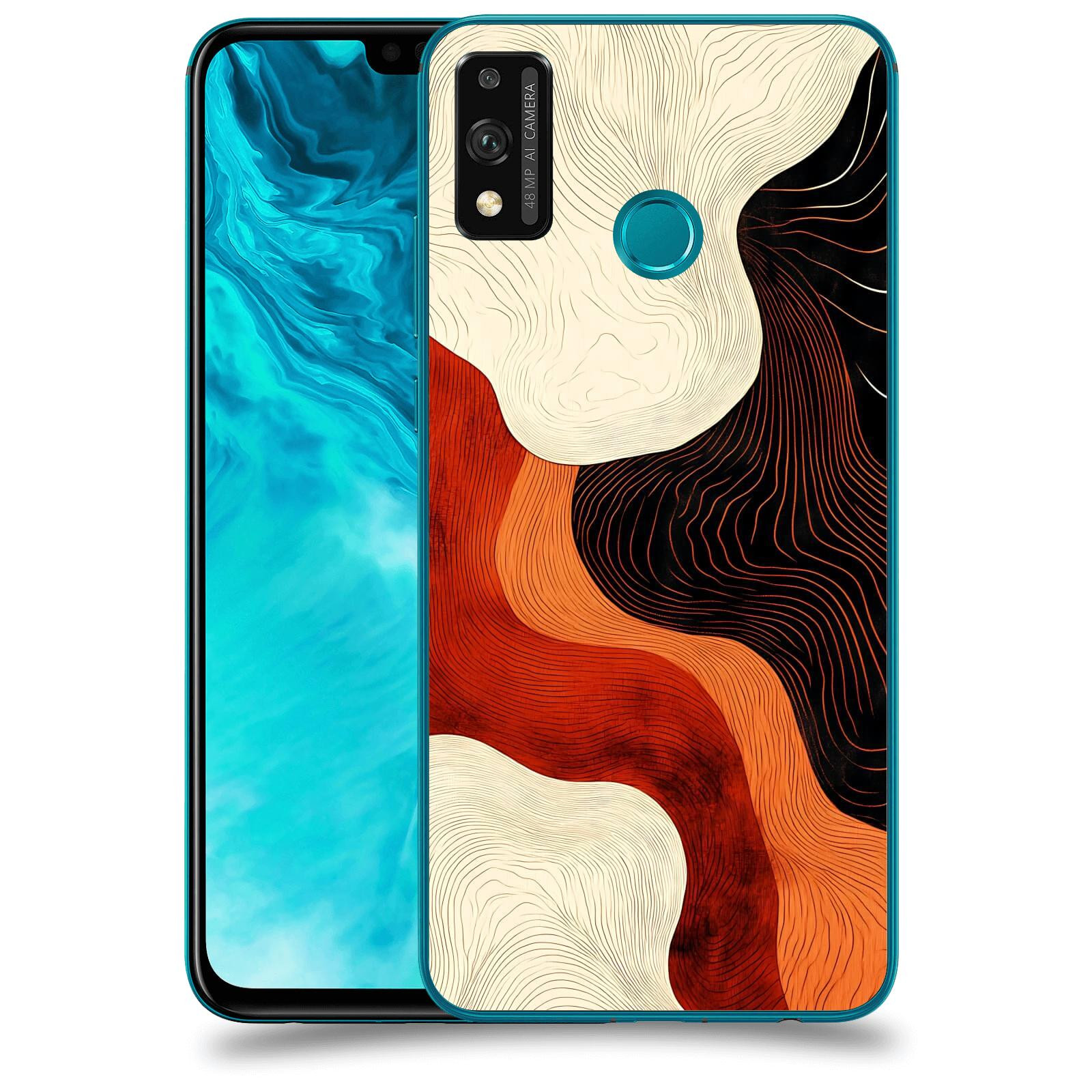 ACOVER Kryt na mobil Honor 9X Lite - Dřevěná harmonie