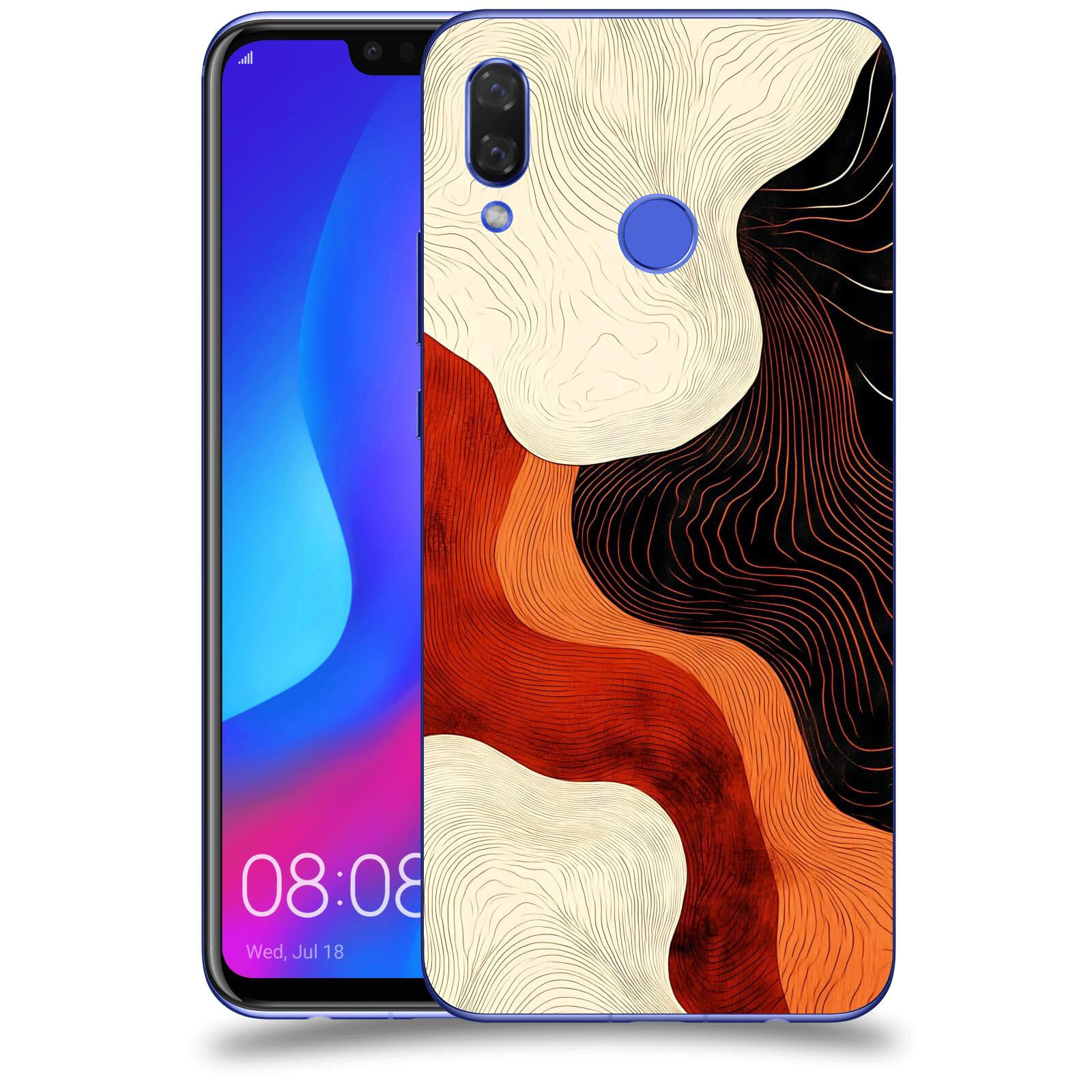 ACOVER Kryt na mobil Huawei Nova 3i - Dřevěná harmonie