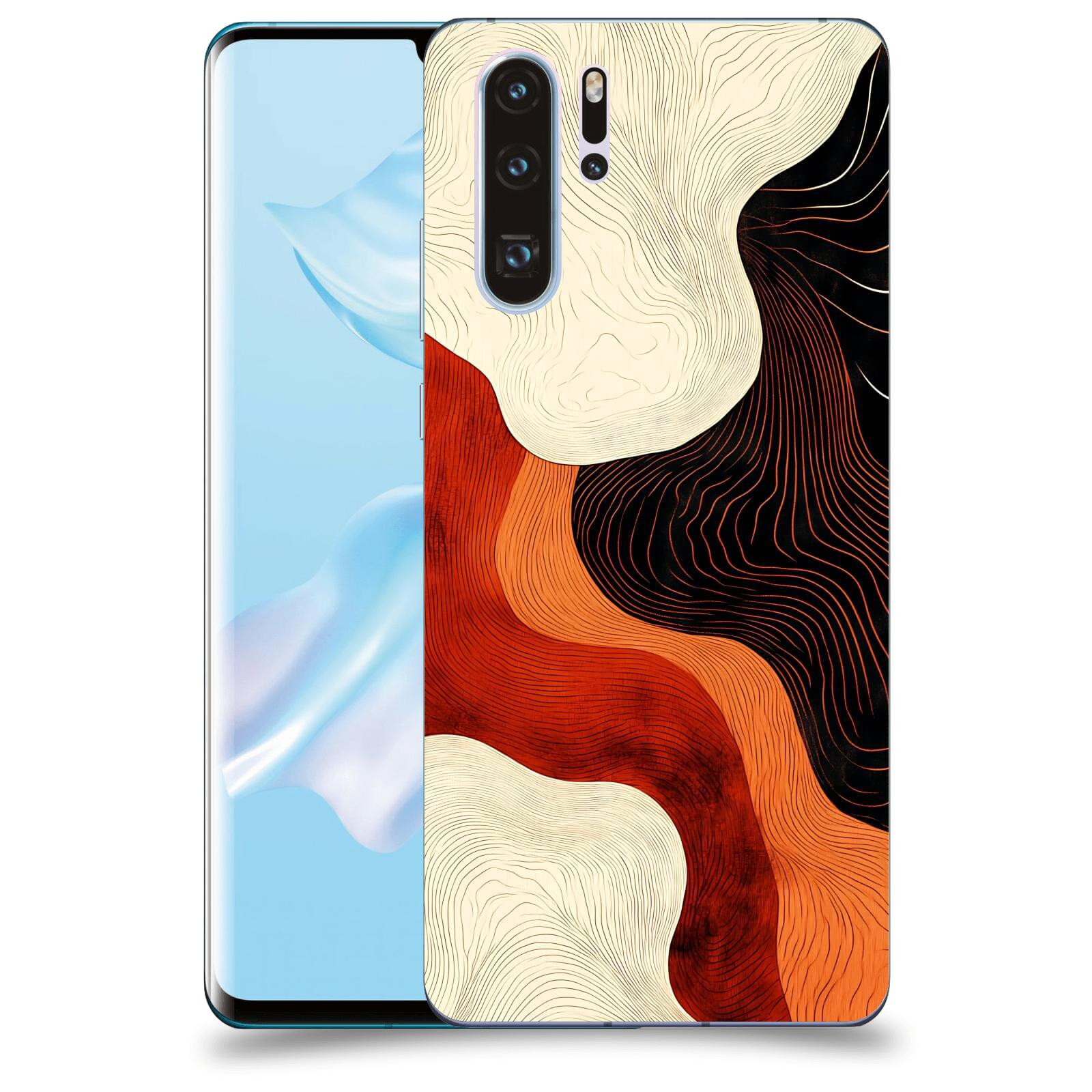 ACOVER Kryt na mobil Huawei P30 - Dřevěná harmonie