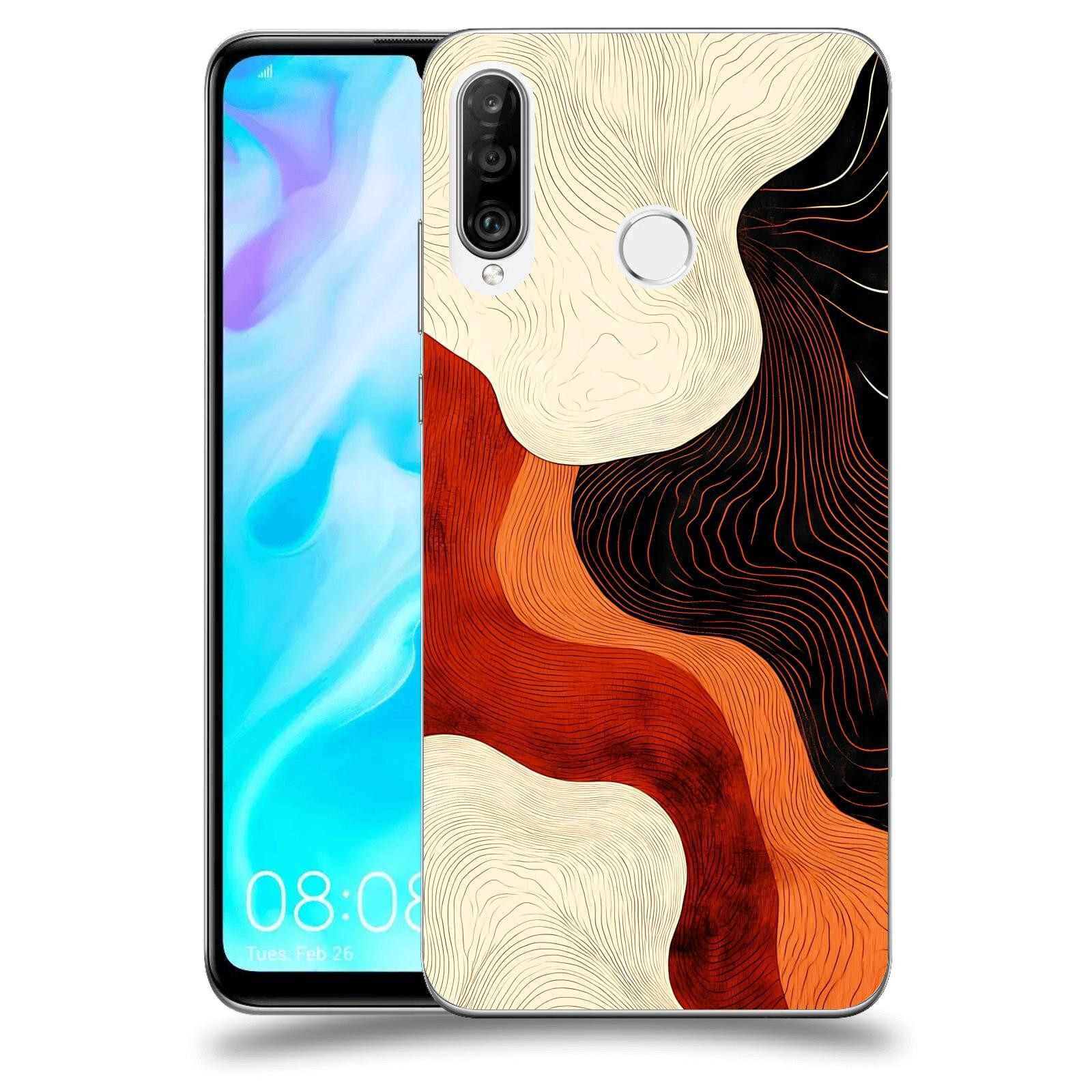 ACOVER Kryt na mobil Huawei P30 Lite - Dřevěná harmonie