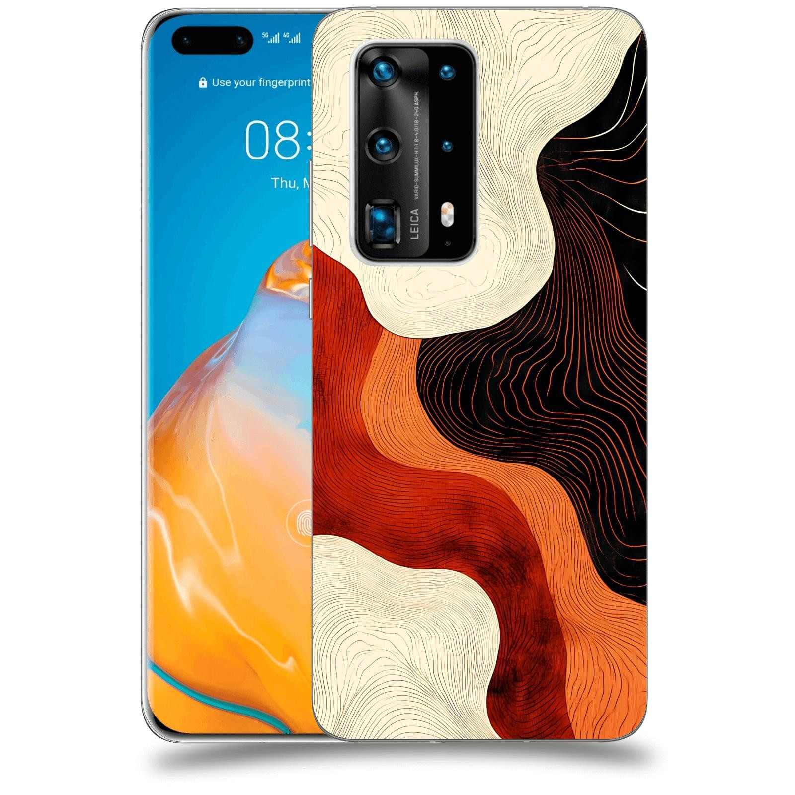 ACOVER Kryt na mobil Huawei P40 Pro - Dřevěná harmonie