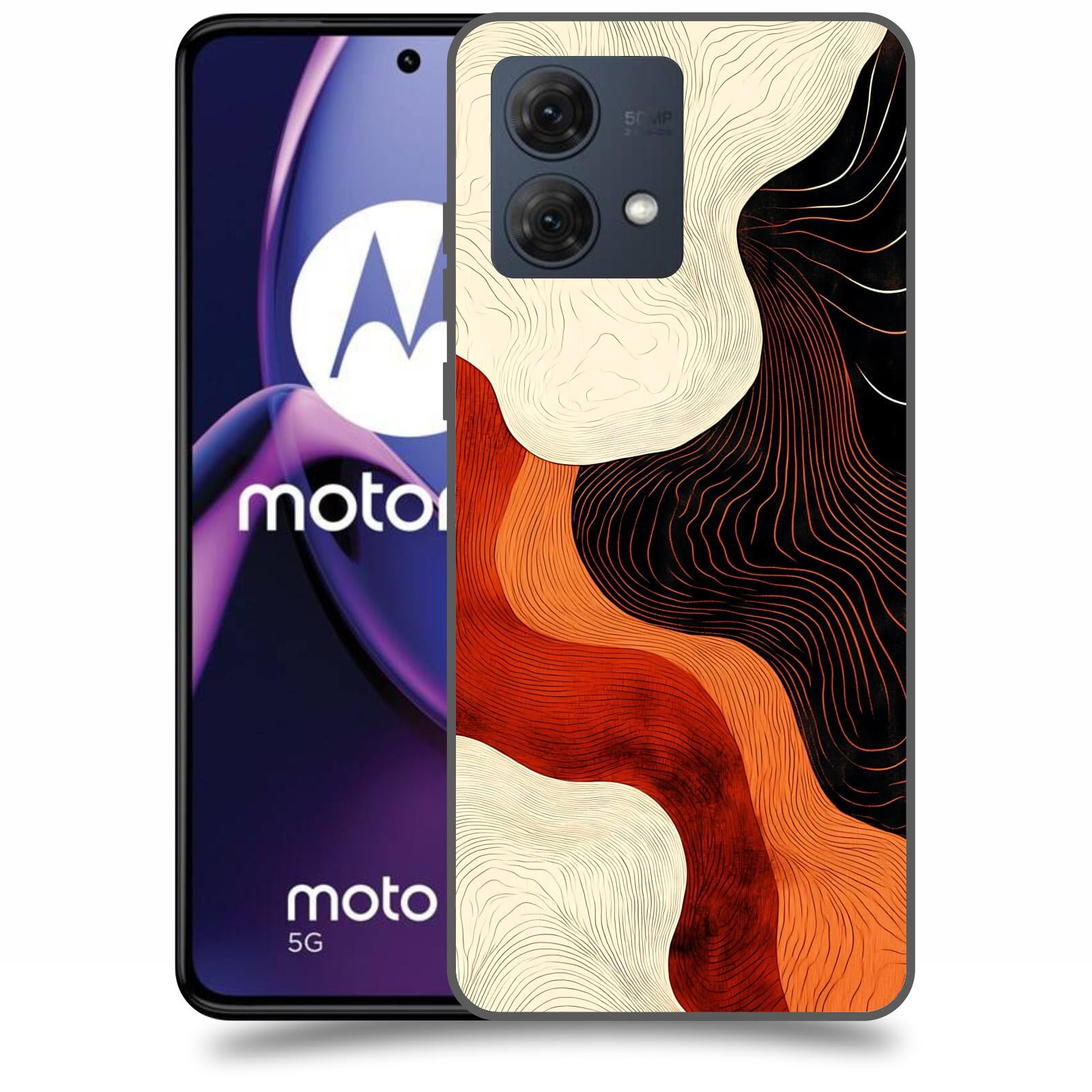 ACOVER Kryt na mobil Motorola Moto G84 5G - Dřevěná harmonie