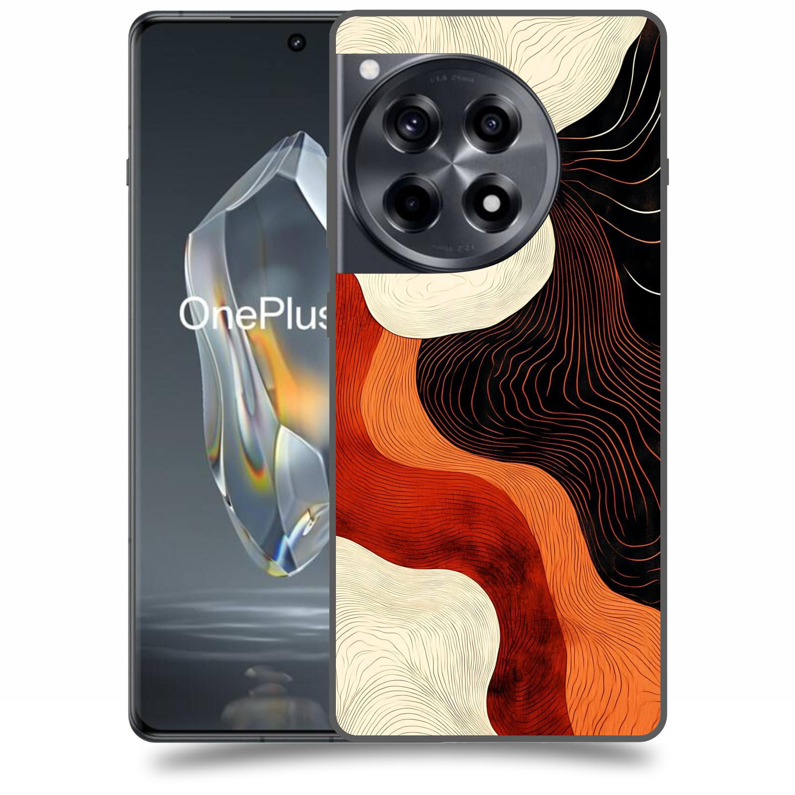 ACOVER Kryt na mobil OnePlus 12 - Dřevěná harmonie