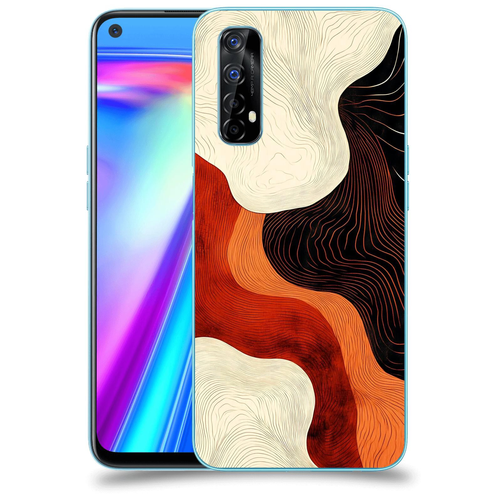 ACOVER Kryt na mobil Realme 7 - Dřevěná harmonie