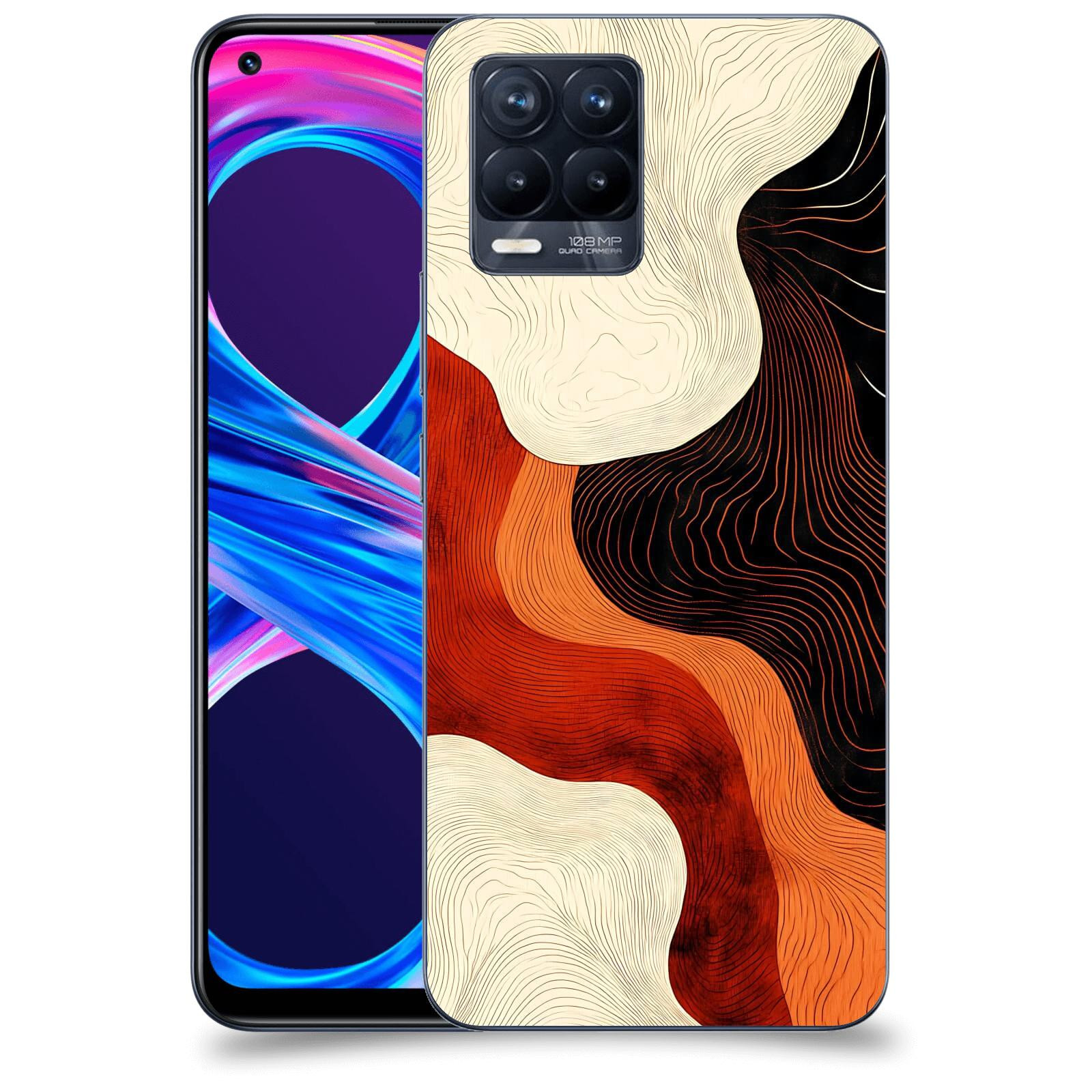 ACOVER Kryt na mobil Realme 8 Pro - Dřevěná harmonie