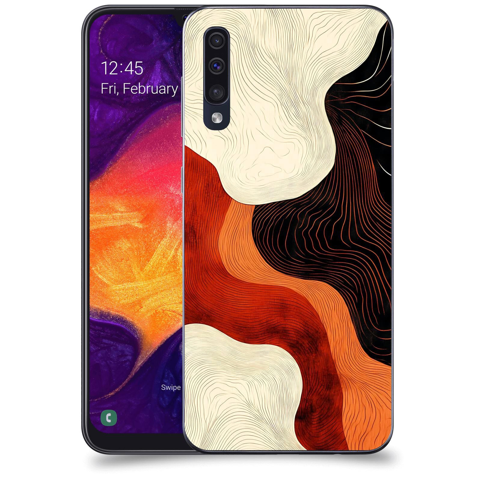 ACOVER Kryt na mobil Samsung Galaxy A50 A505F - Dřevěná harmonie