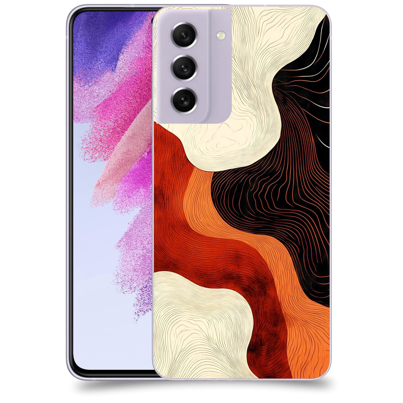 ACOVER Kryt na mobil Samsung Galaxy S21 FE 5G - Dřevěná harmonie