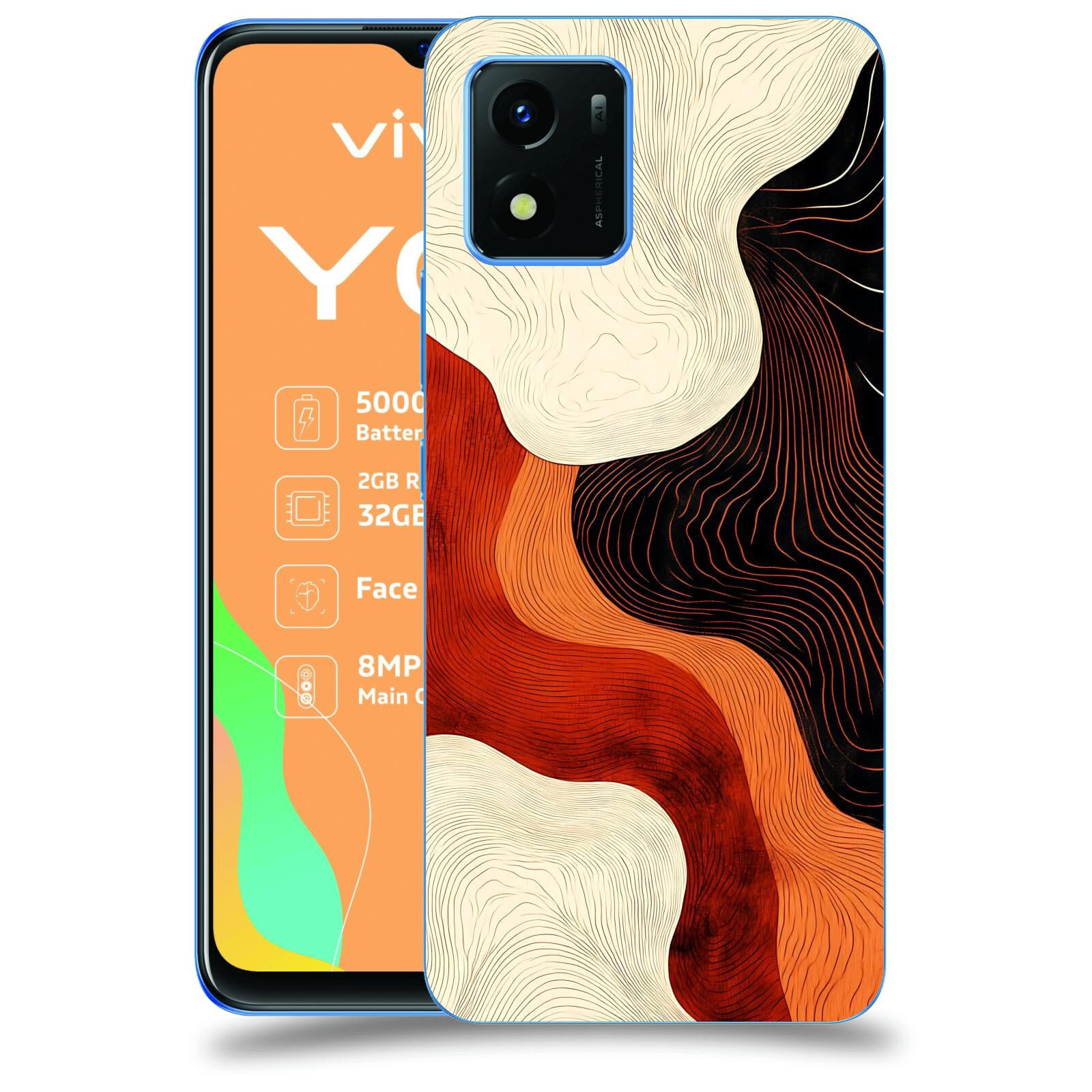 ACOVER Kryt na mobil Vivo Y01 - Dřevěná harmonie