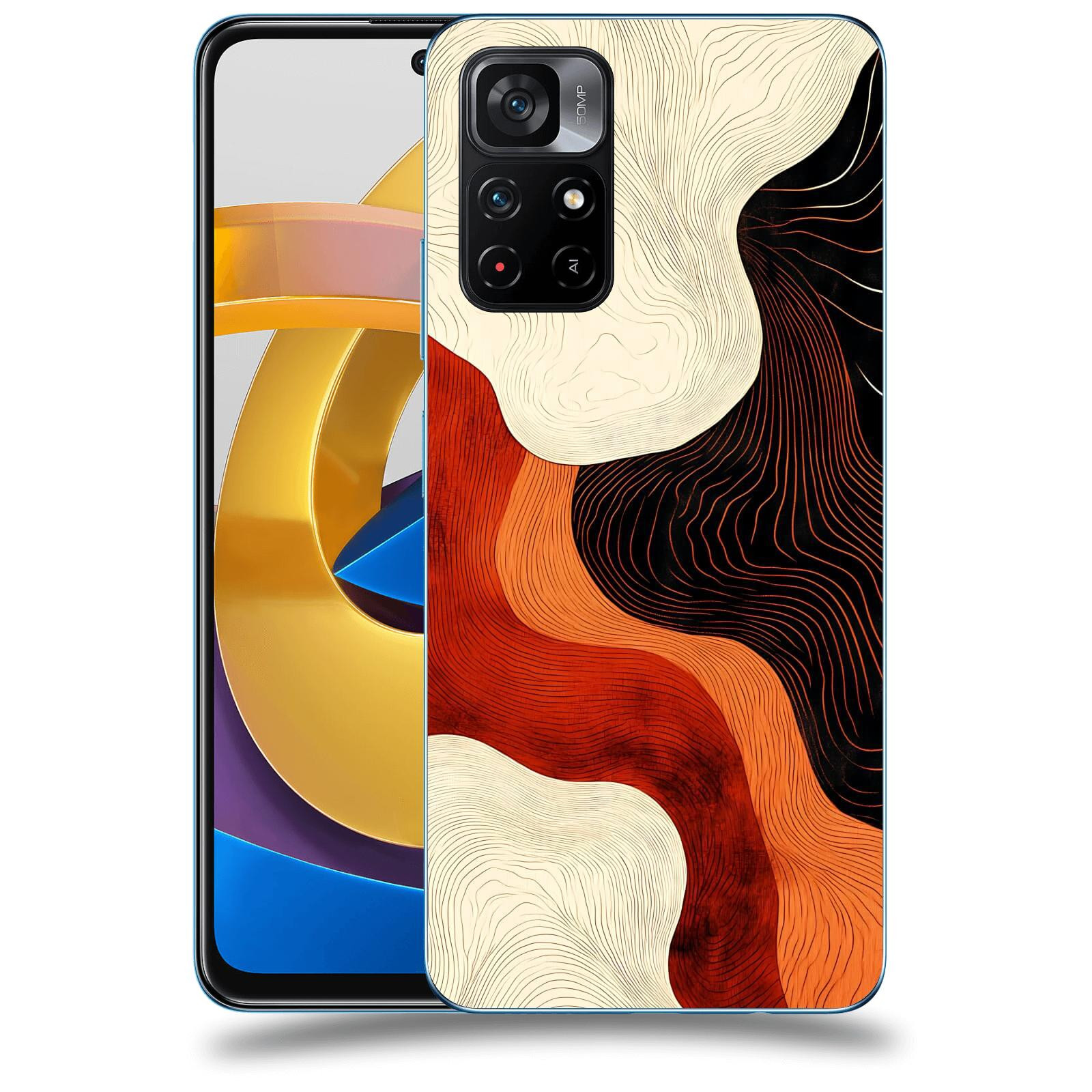 ACOVER Kryt na mobil Xiaomi Poco M4 Pro - Dřevěná harmonie