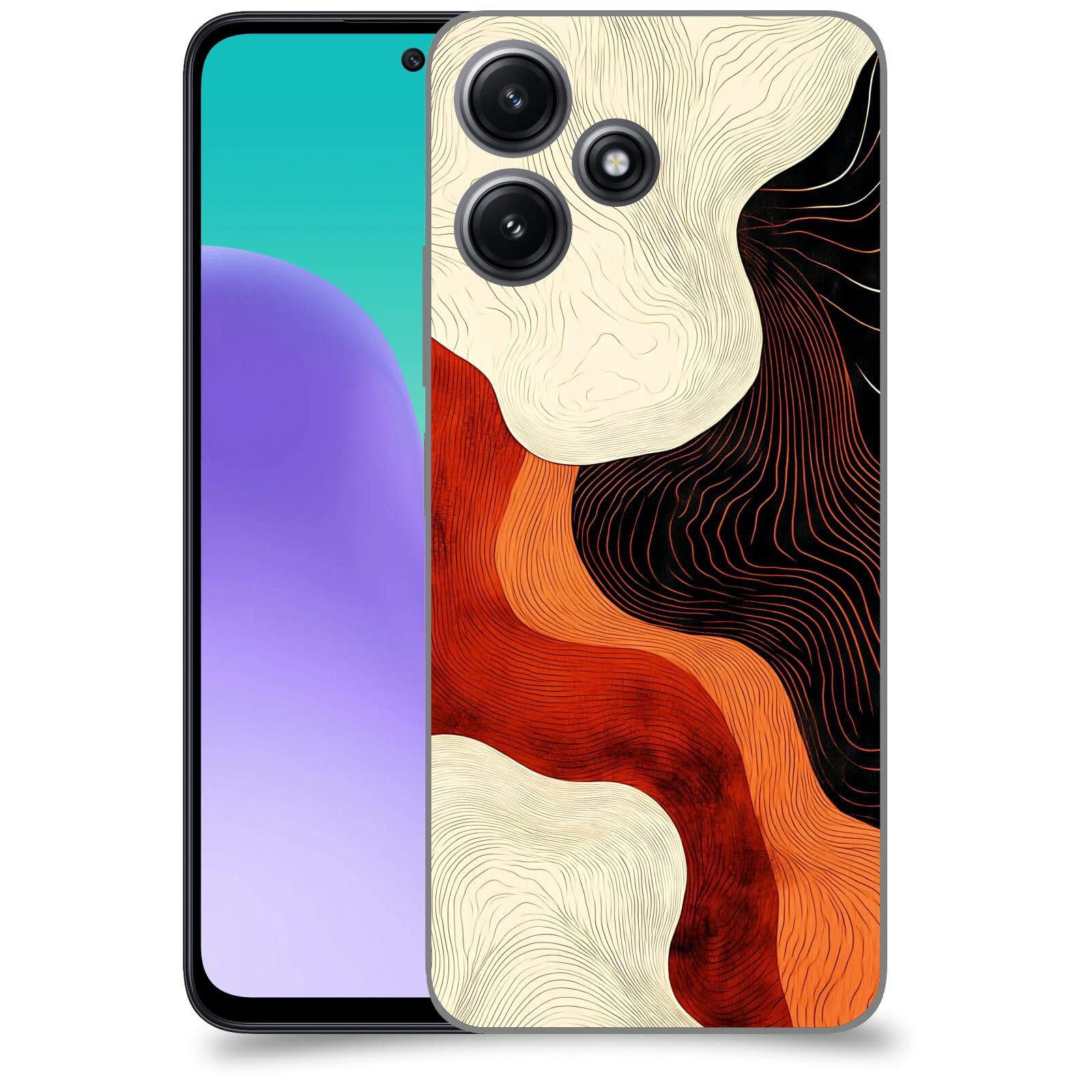 ACOVER Kryt na mobil Xiaomi Redmi 12 5G - Dřevěná harmonie