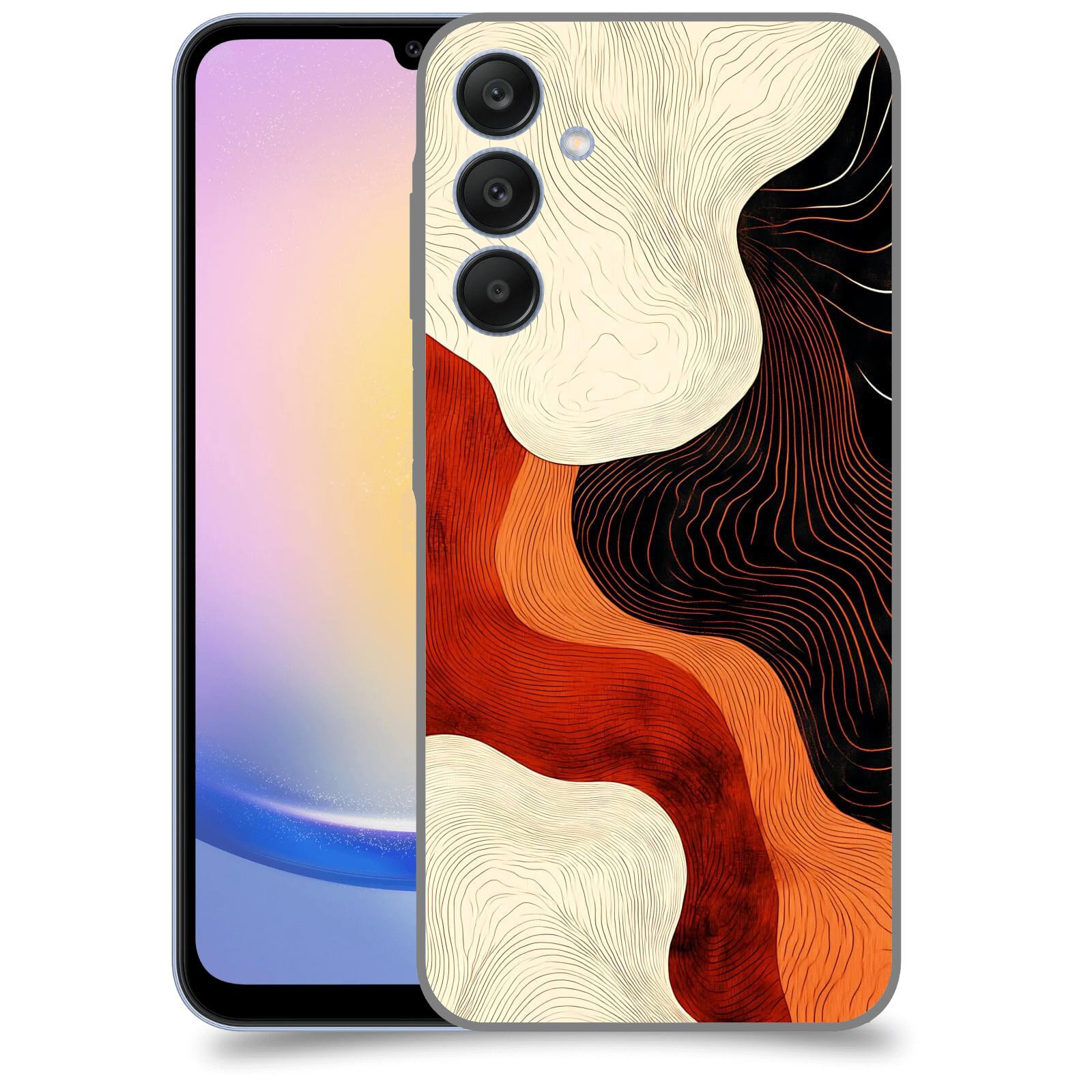 ACOVER Kryt na mobil Samsung Galaxy A25 5G - Dřevěná harmonie