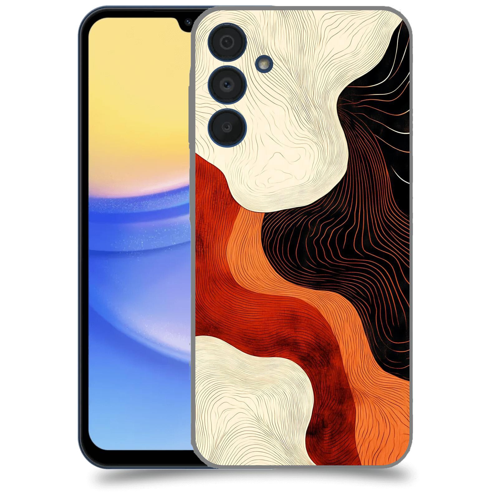 ACOVER Kryt na mobil Samsung Galaxy A15 5G - Dřevěná harmonie