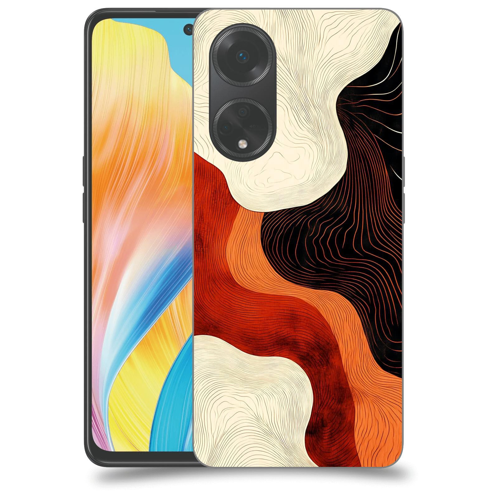 ACOVER Kryt na mobil OPPO A98 5G - Dřevěná harmonie