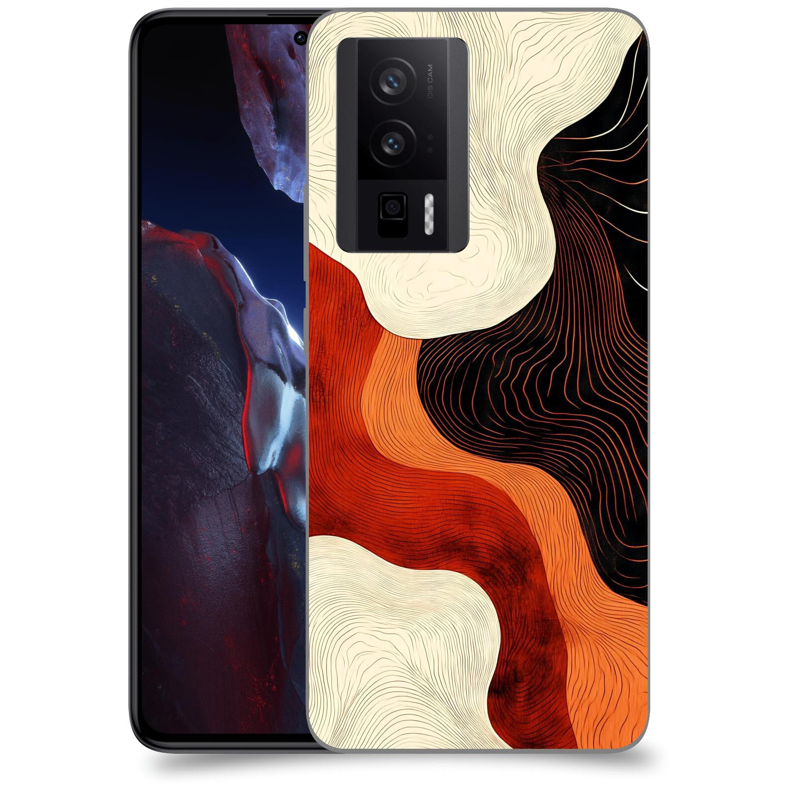 ACOVER Kryt na mobil Xiaomi Poco F5 Pro 5G - Dřevěná harmonie