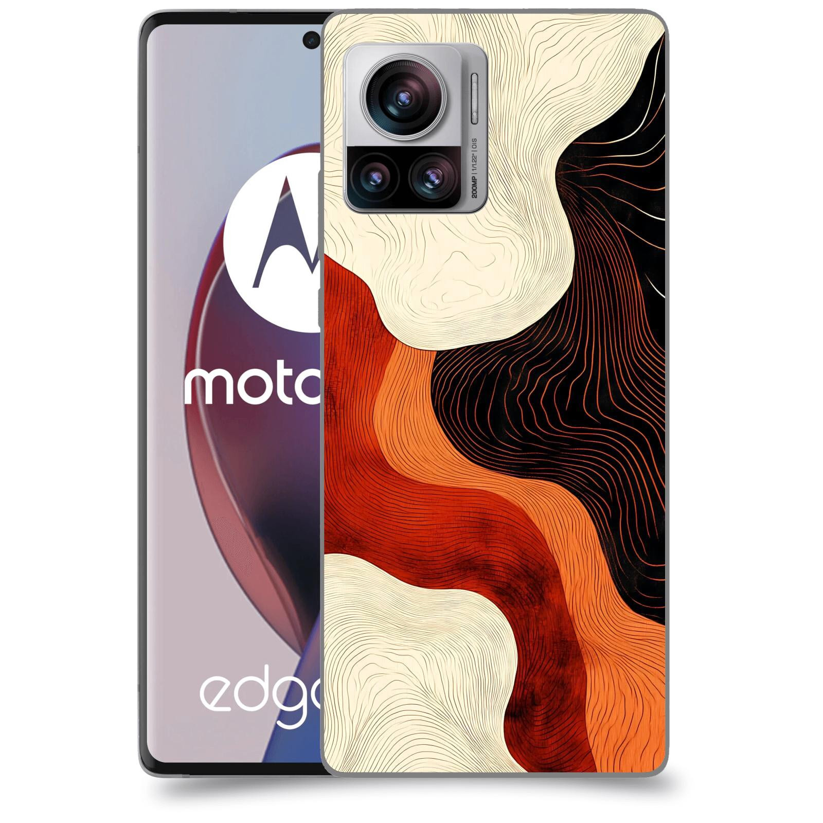 ACOVER Kryt na mobil Motorola Edge 30 Ultra - Dřevěná harmonie