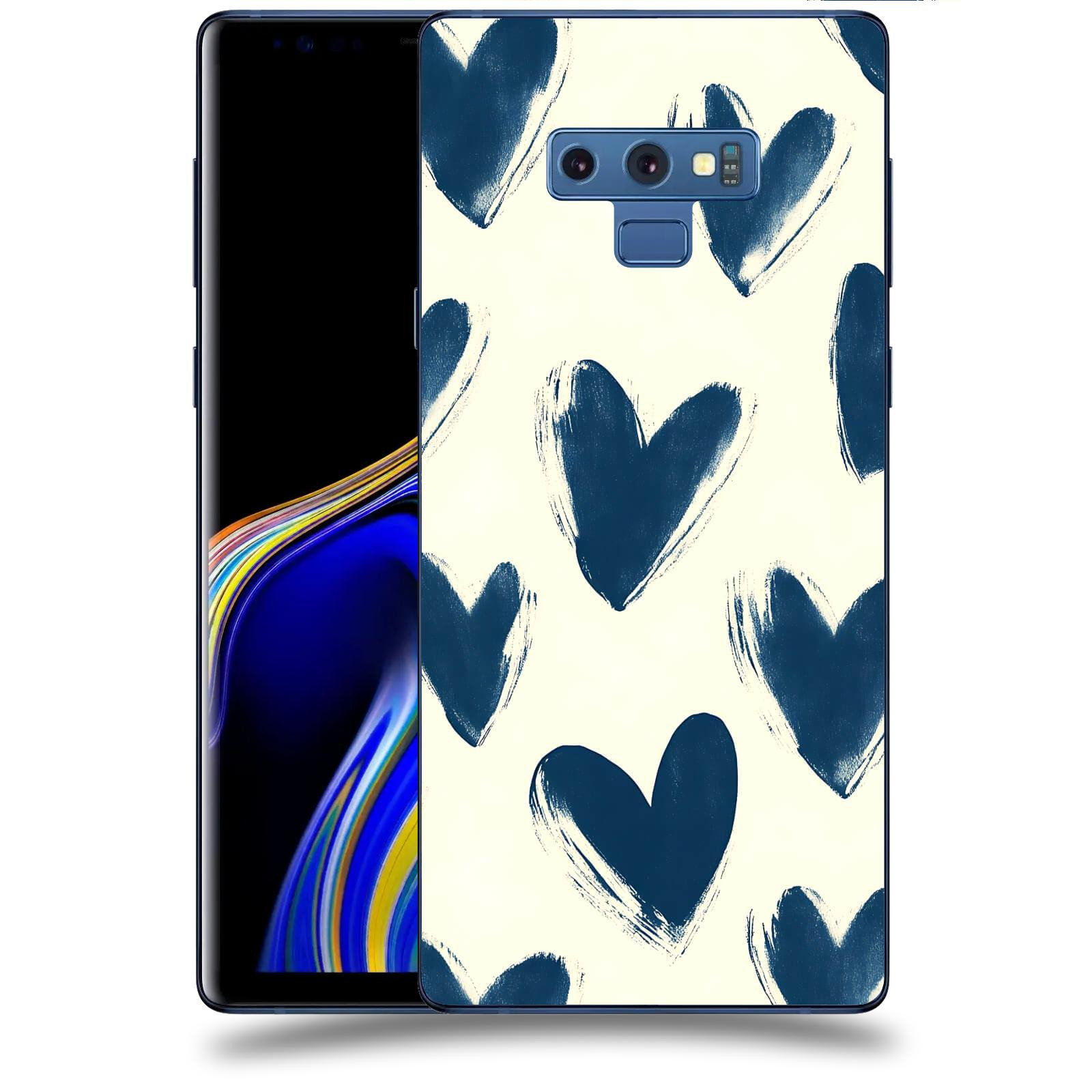 ACOVER Kryt na mobil Samsung Galaxy Note 9 N960F - Blue hearts