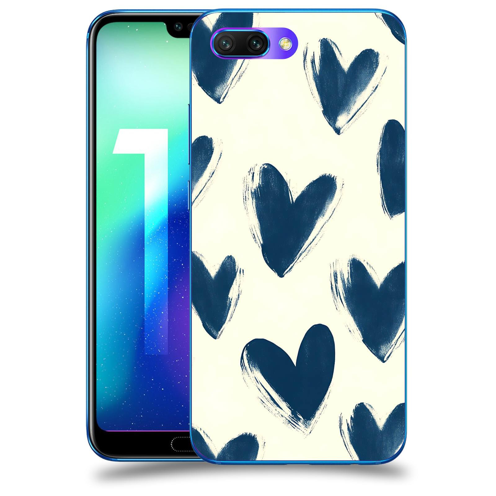 ACOVER Kryt na mobil Honor 10 - Blue hearts