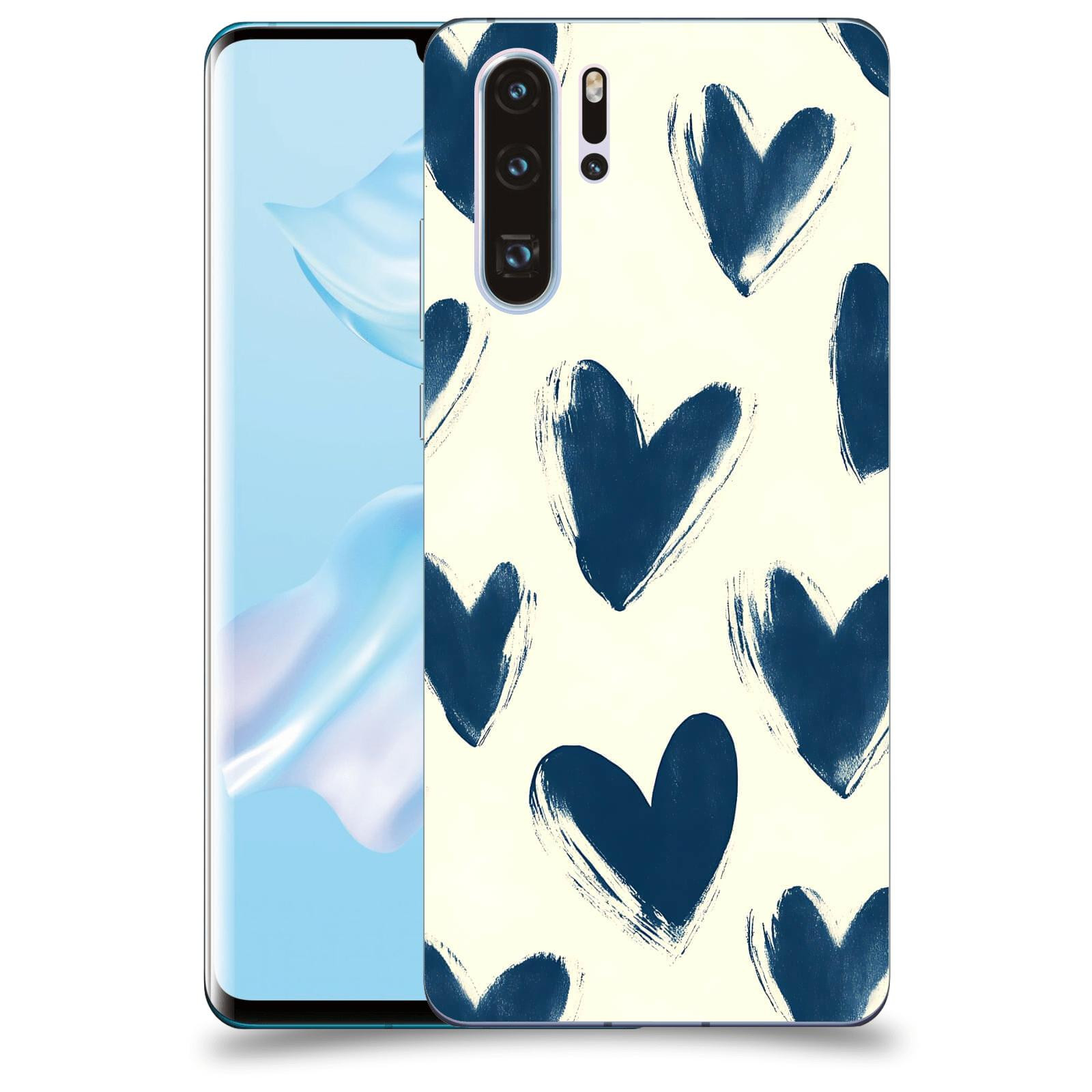 ACOVER Kryt na mobil Huawei P30 - Blue hearts