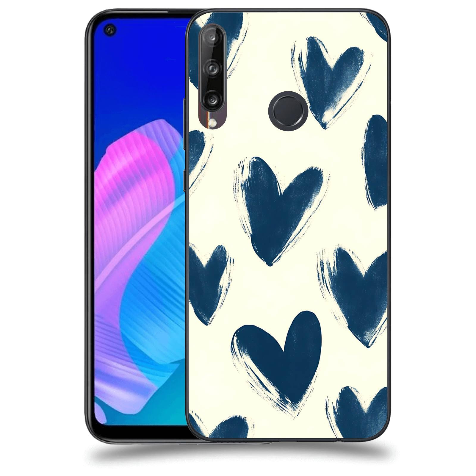 ACOVER Kryt na mobil Huawei P40 Lite E - Blue hearts