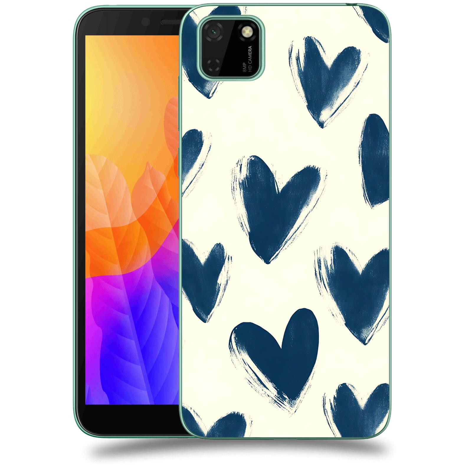 ACOVER Kryt na mobil Huawei Y5P - Blue hearts