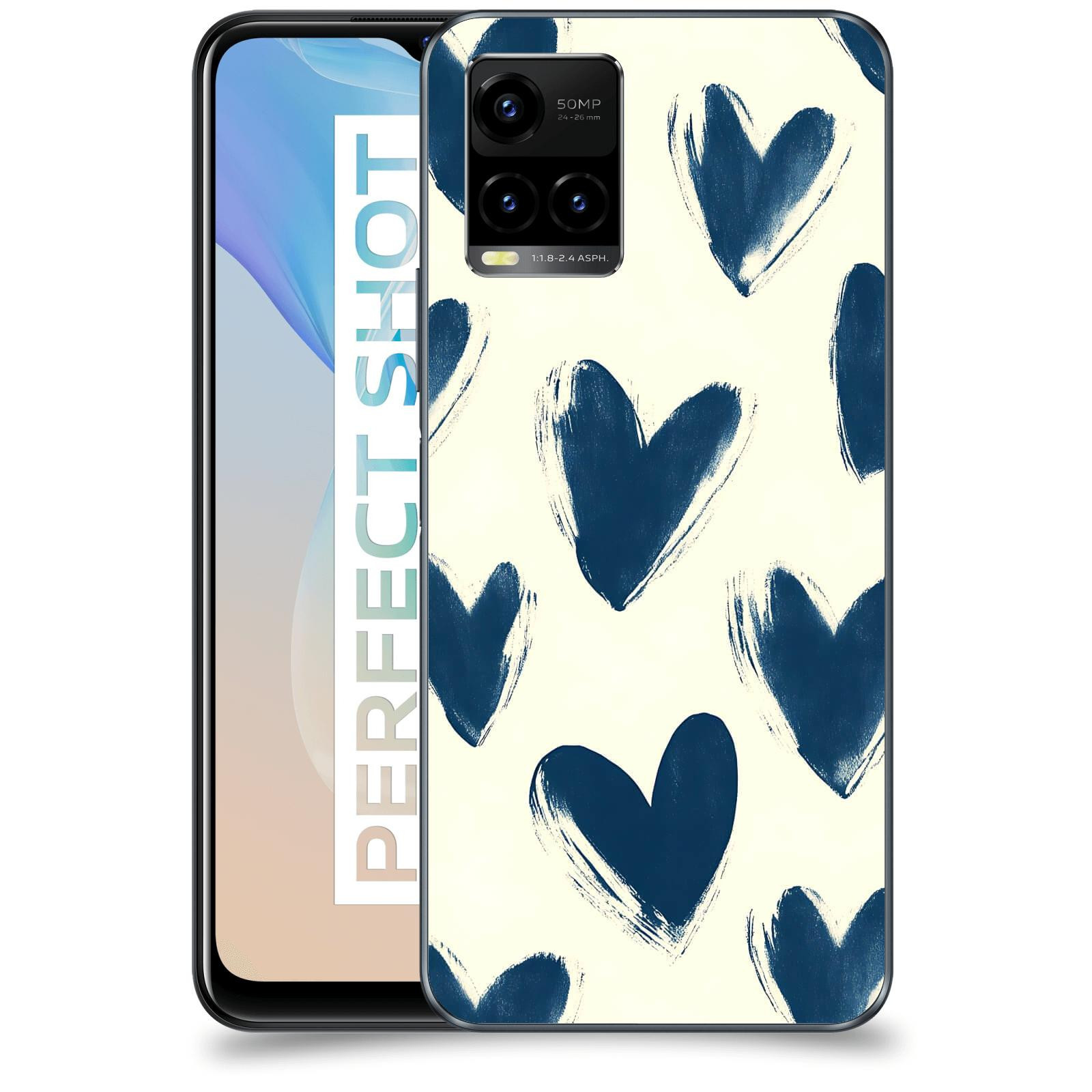 ACOVER Kryt na mobil Vivo Y33s - Blue hearts