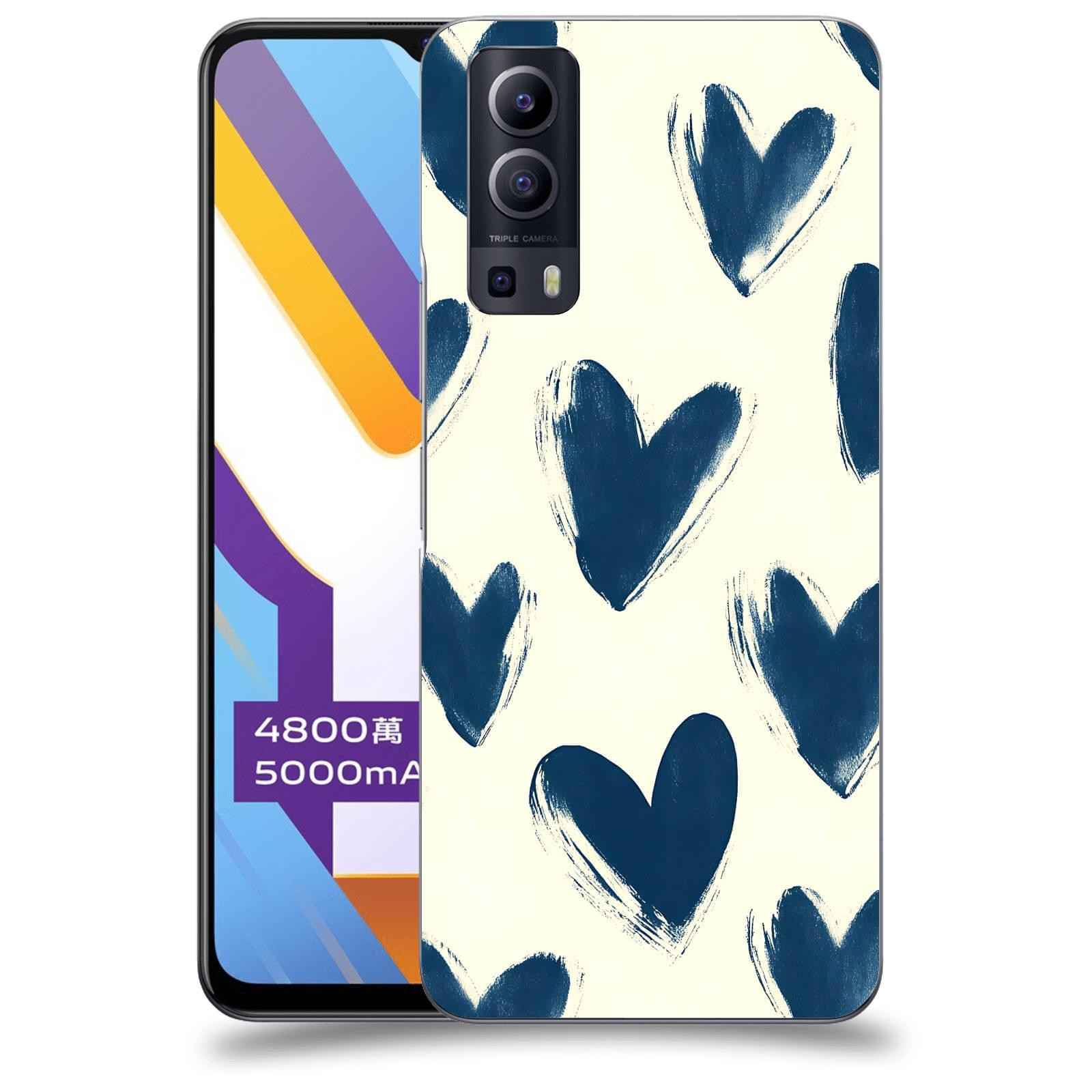 ACOVER Kryt na mobil Vivo Y52 5G - Blue hearts