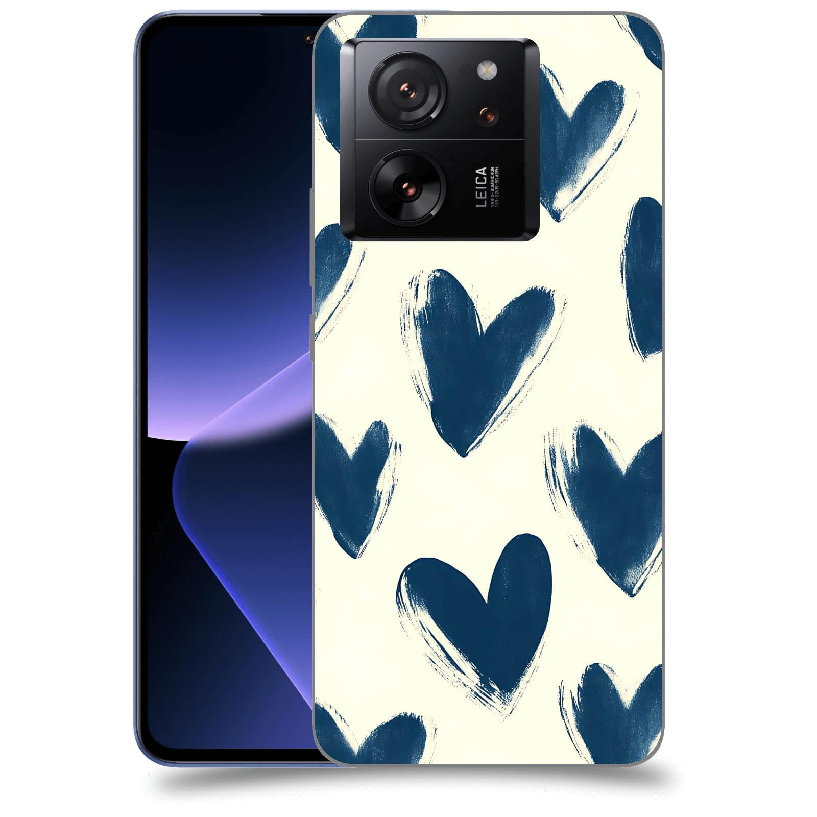 ACOVER Kryt na mobil Xiaomi 13T - Blue hearts