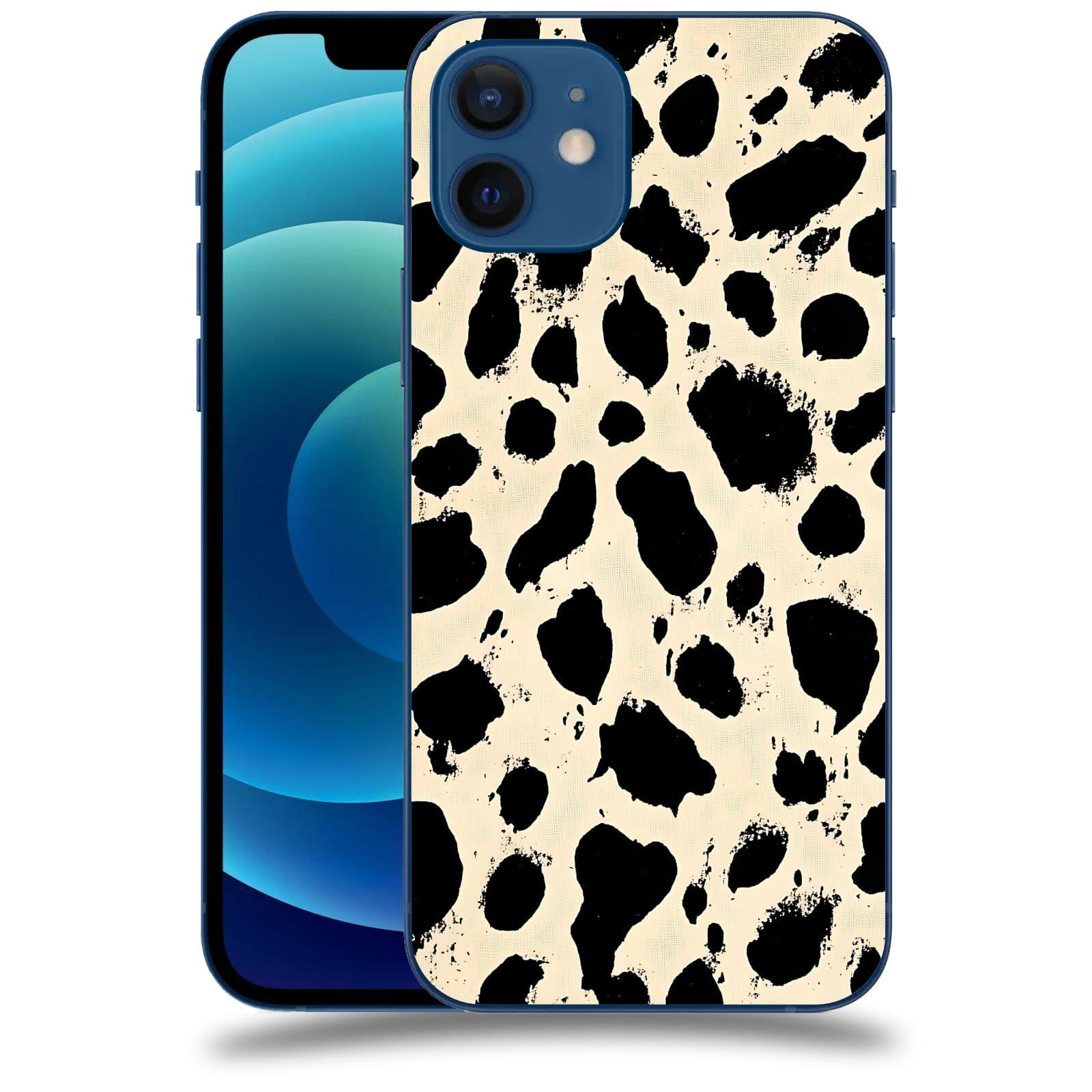 ACOVER Kryt na mobil Apple iPhone 12 - Black dots