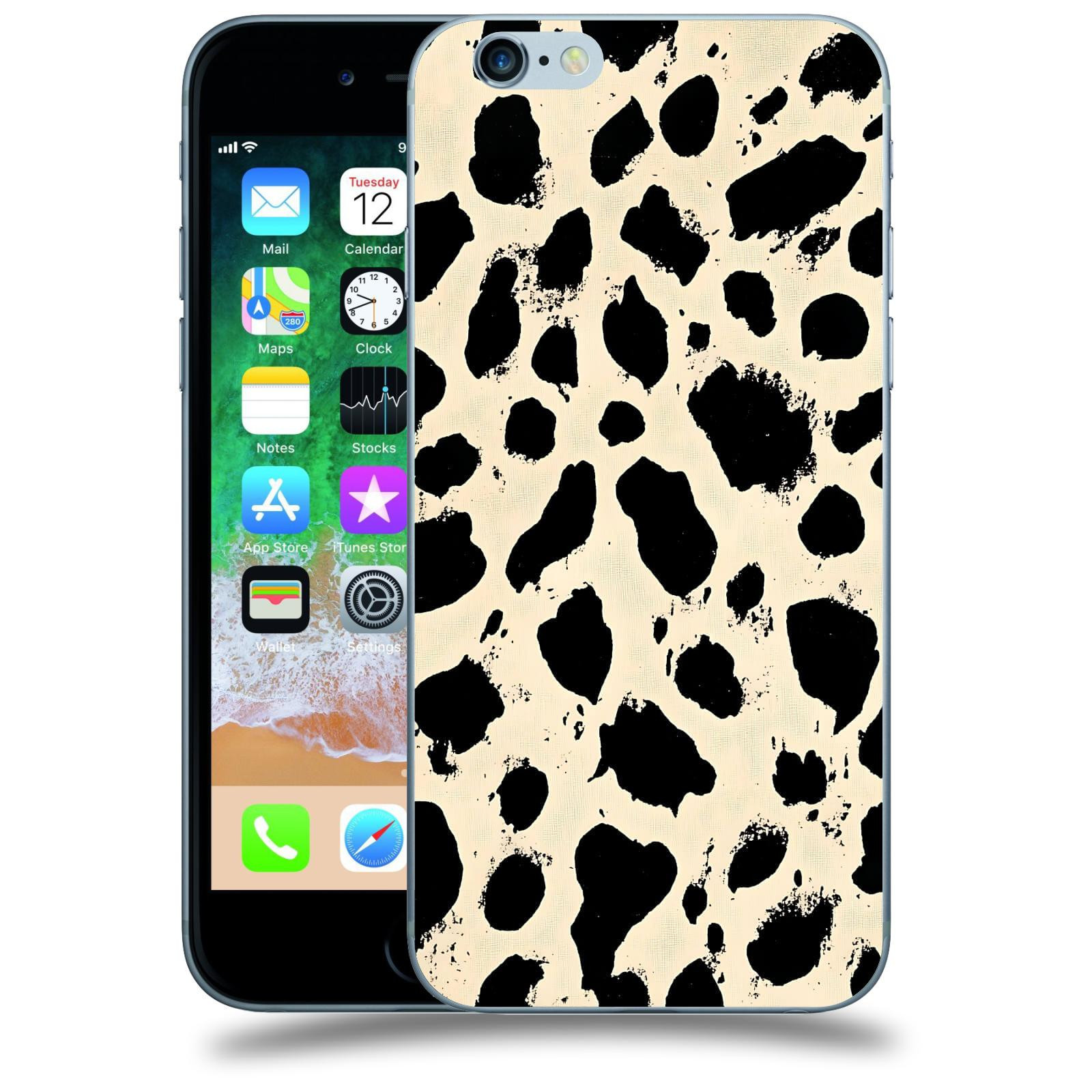 ACOVER Kryt na mobil Apple iPhone 6/6S - Black dots
