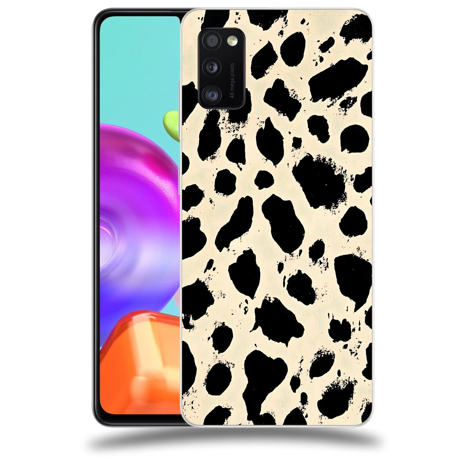 ACOVER Kryt na mobil Samsung Galaxy A41 A415F - Black dots