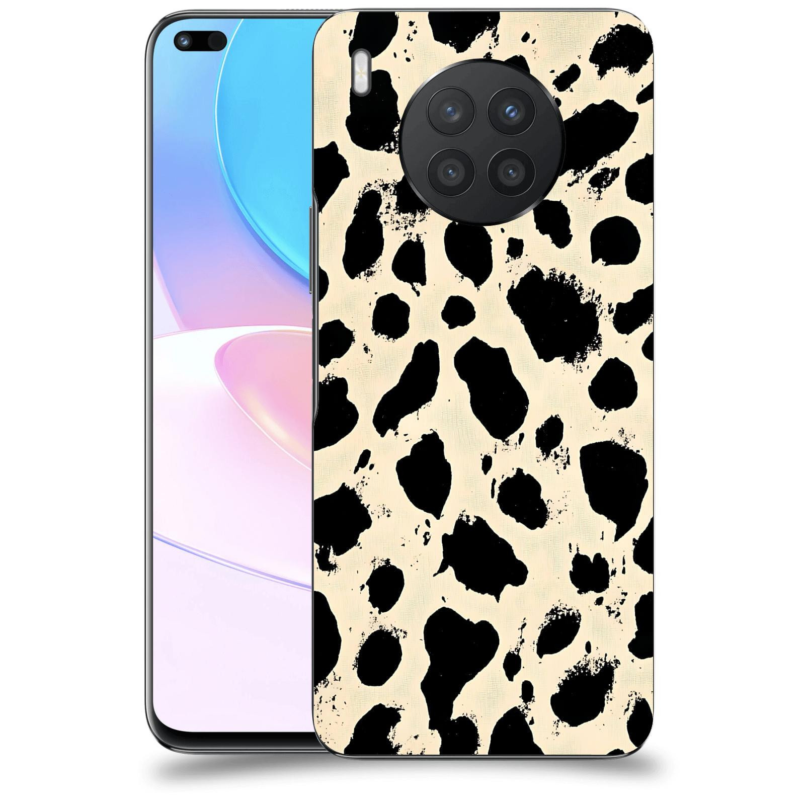 ACOVER Kryt na mobil Honor 50 Lite - Black dots