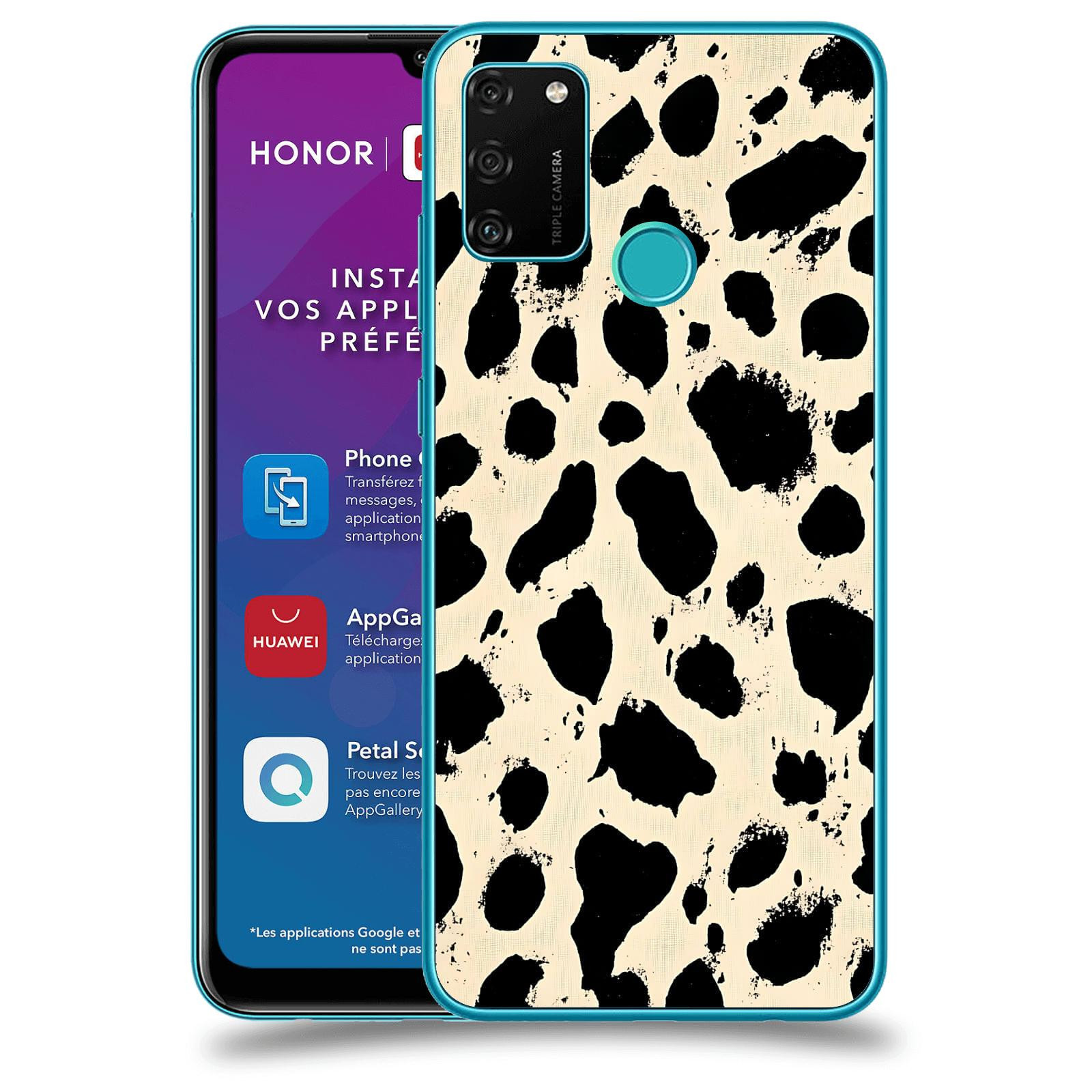 ACOVER Kryt na mobil Honor 9A - Black dots