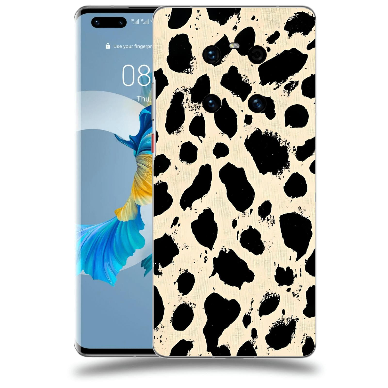 ACOVER Kryt na mobil Huawei Mate 40 Pro - Black dots