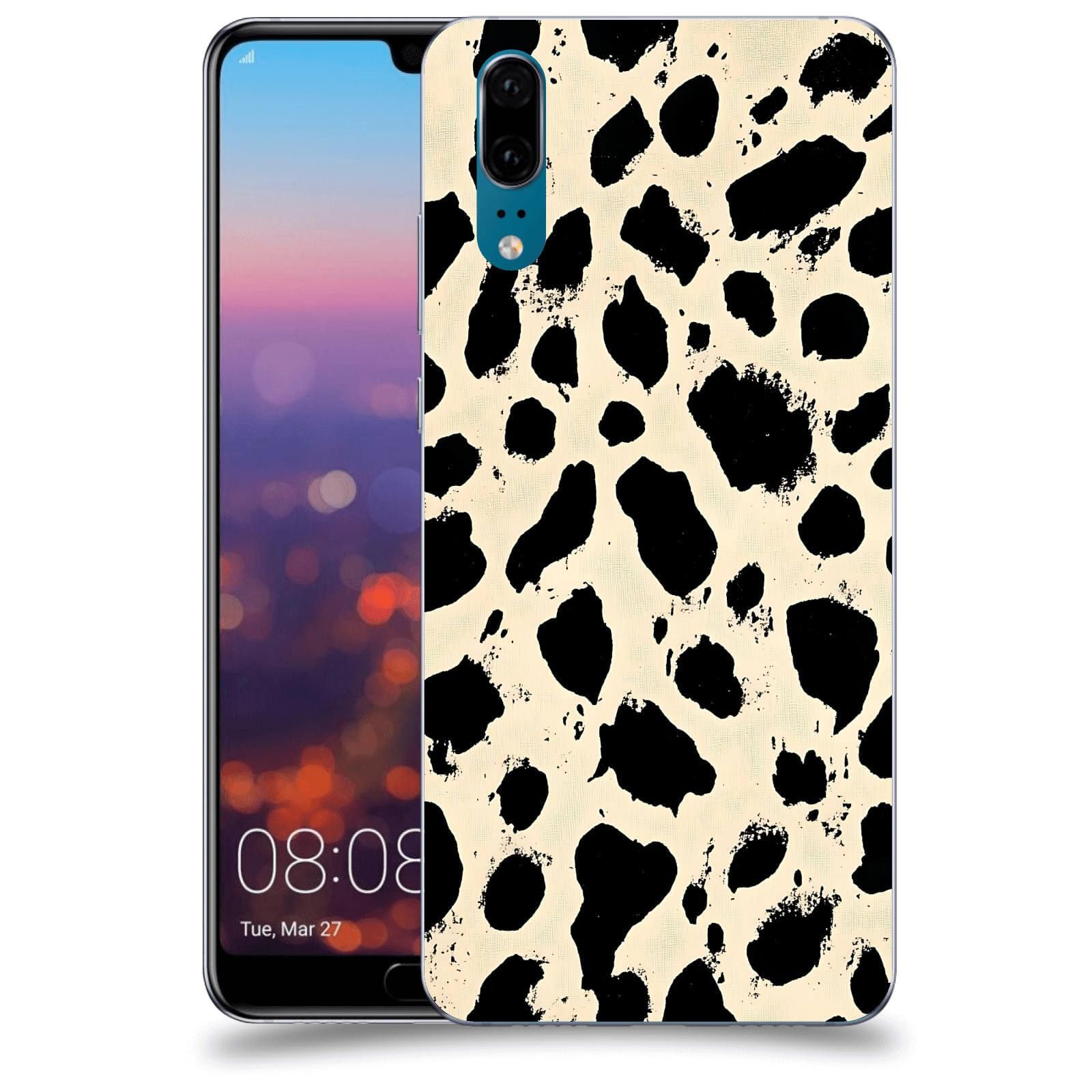 ACOVER Kryt na mobil Huawei P20 - Black dots