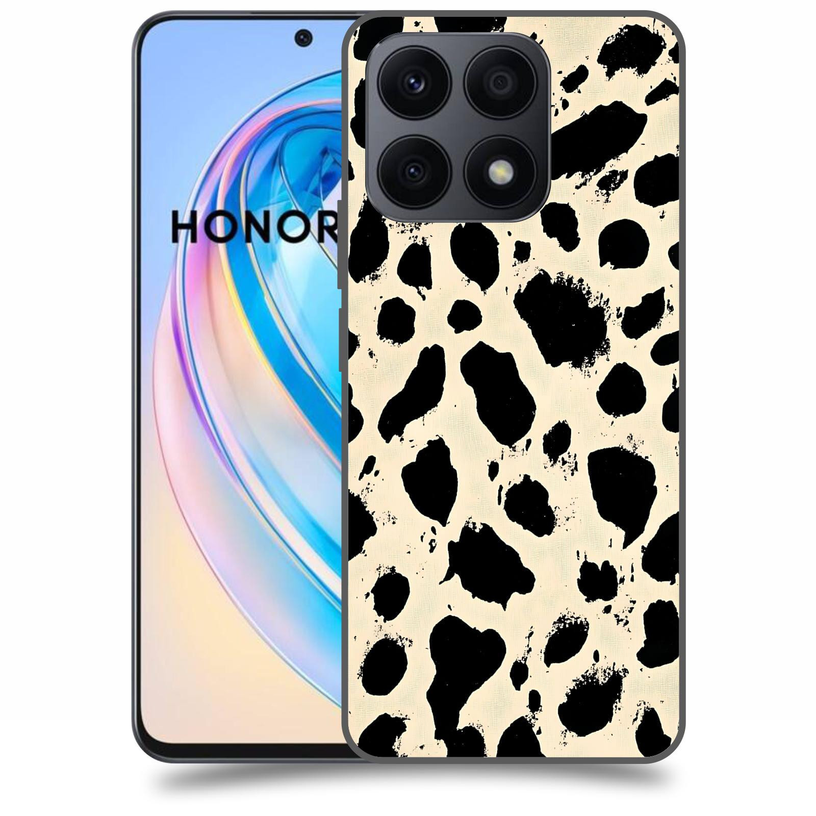 ACOVER Kryt na mobil Honor X8a - Black dots